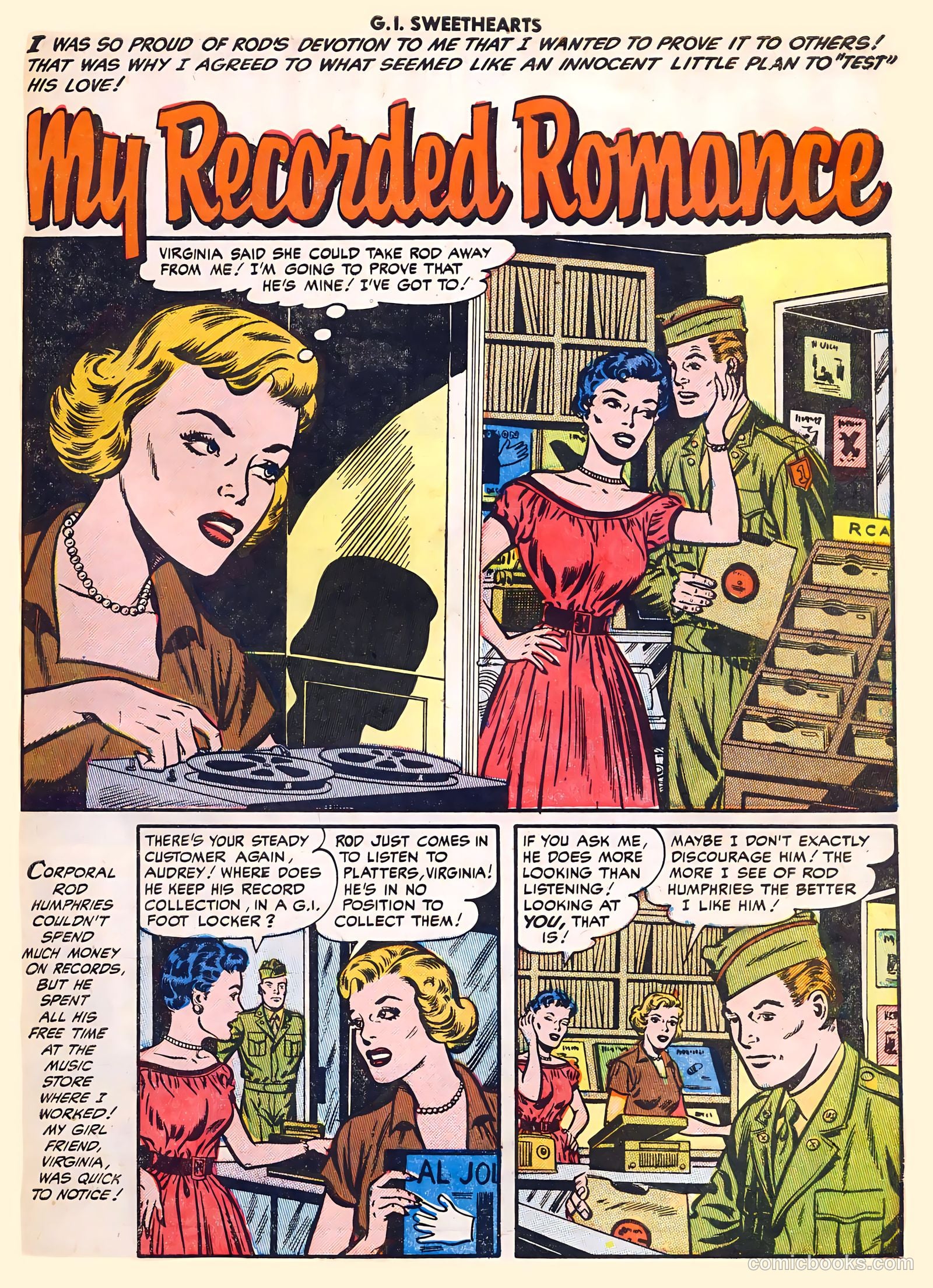 G.I. Sweethearts #41 — page 27 of 36