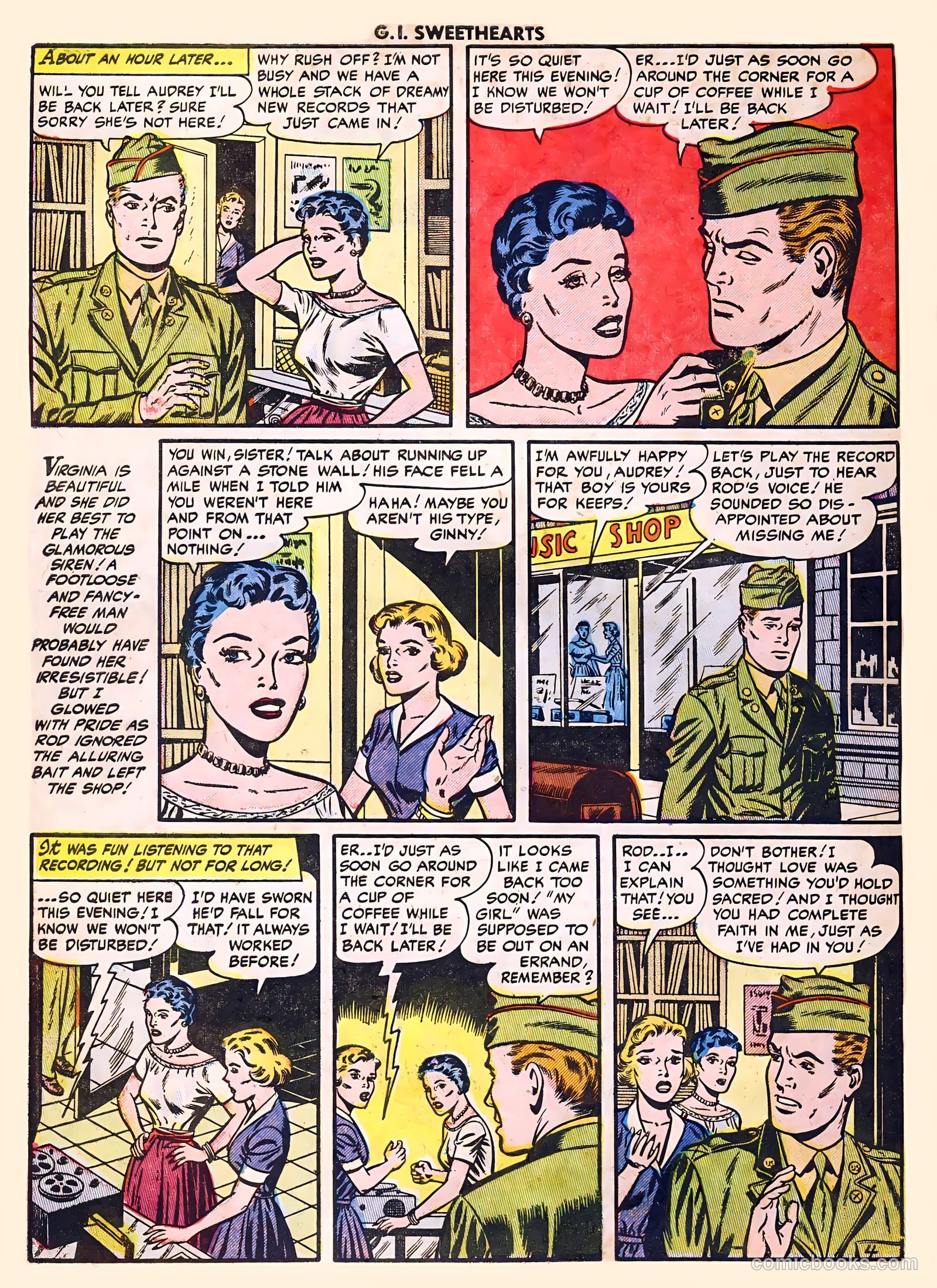 G.I. Sweethearts #41 — page 30 of 36