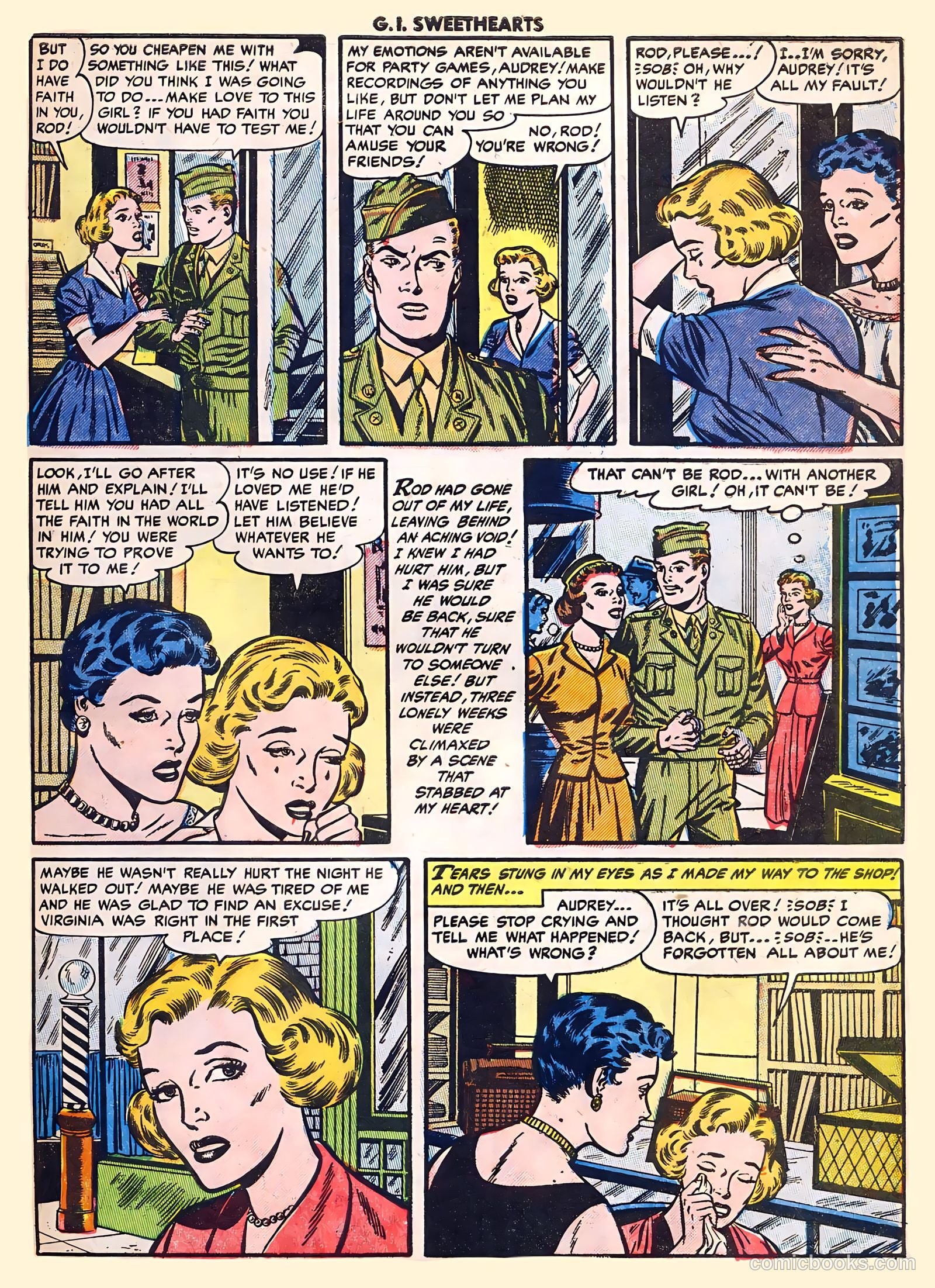 G.I. Sweethearts #41 — page 31 of 36