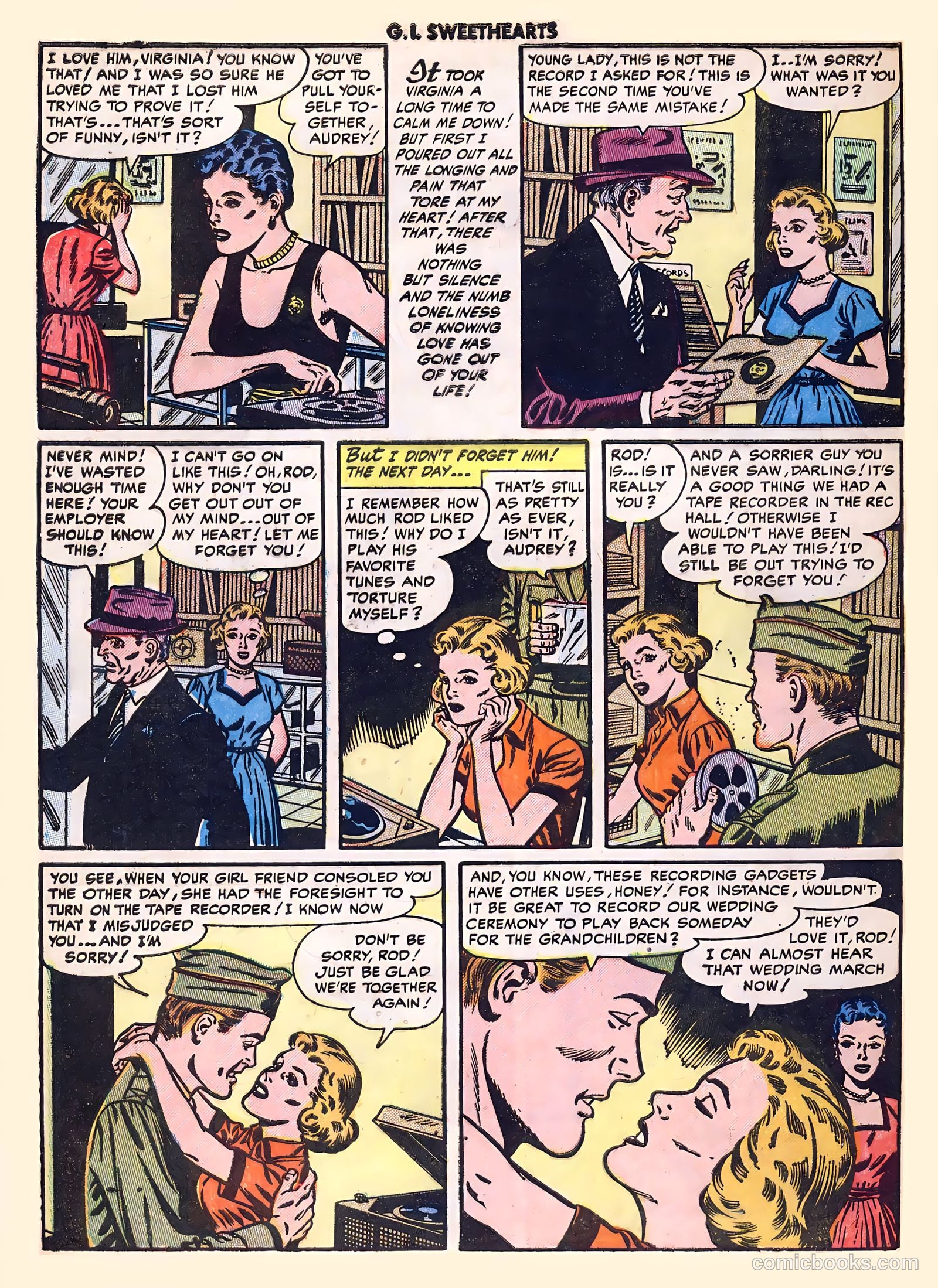 G.I. Sweethearts #41 — page 32 of 36