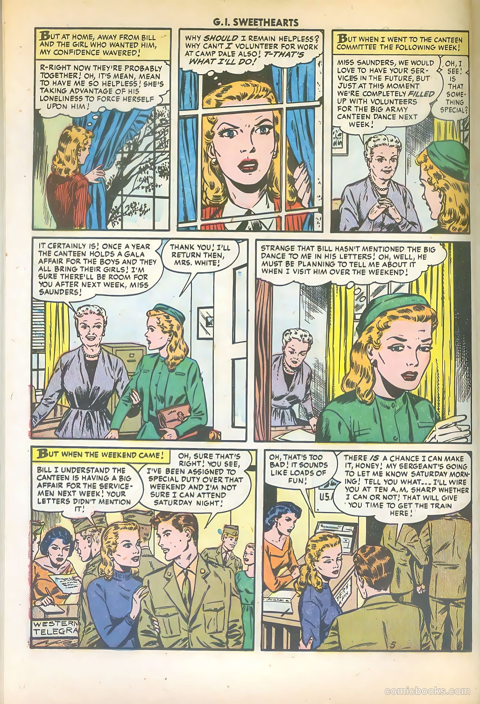 G.I. Sweethearts #42 — page 22 of 36