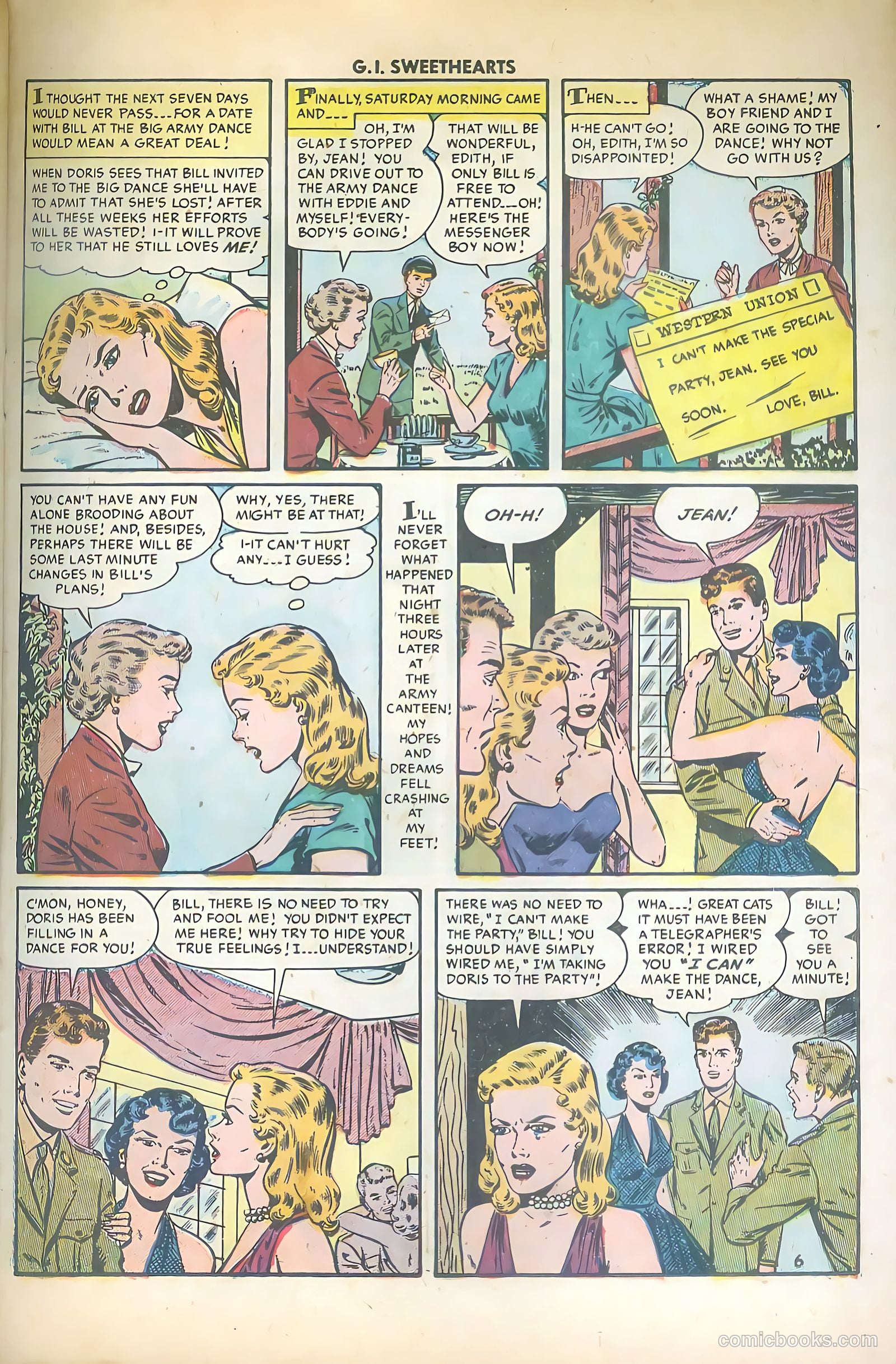 G.I. Sweethearts #42 — page 23 of 36