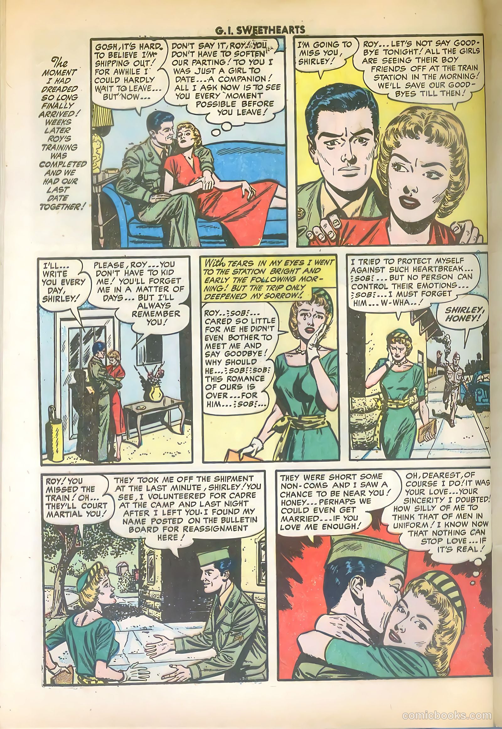 G.I. Sweethearts #42 — page 32 of 36