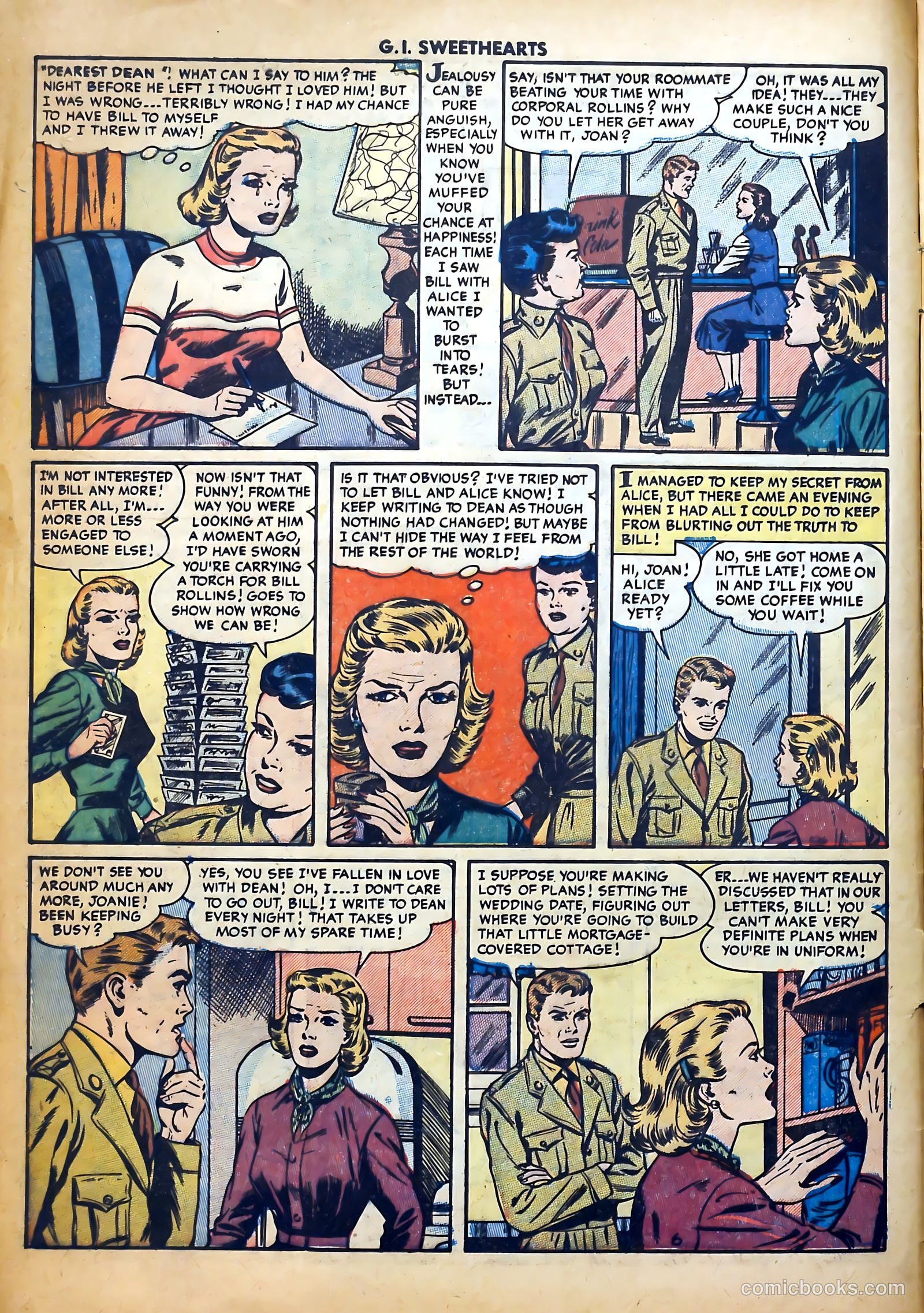 G.I. Sweethearts #43 — page 8 of 36