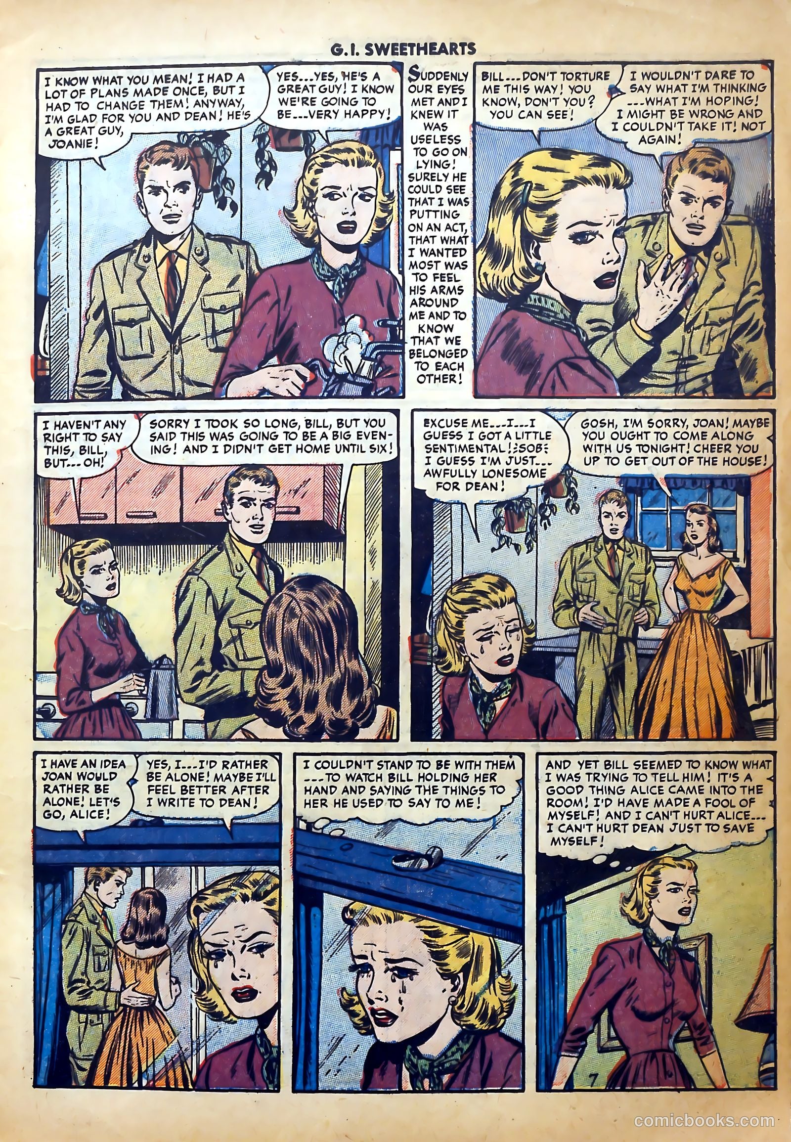 G.I. Sweethearts #43 — page 9 of 36