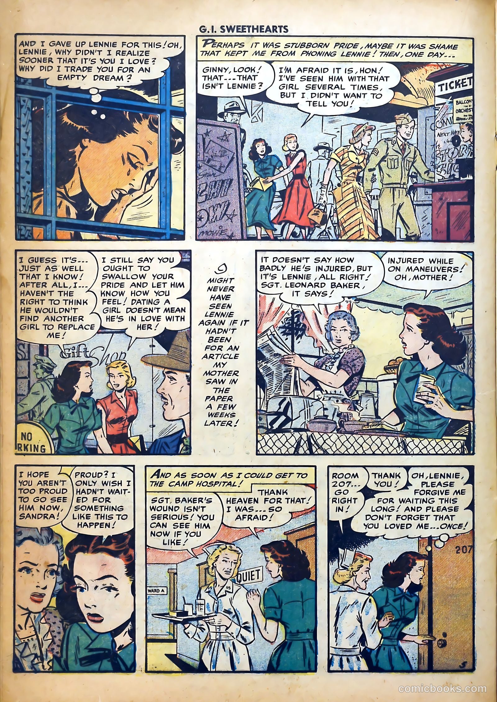G.I. Sweethearts #43 — page 16 of 36