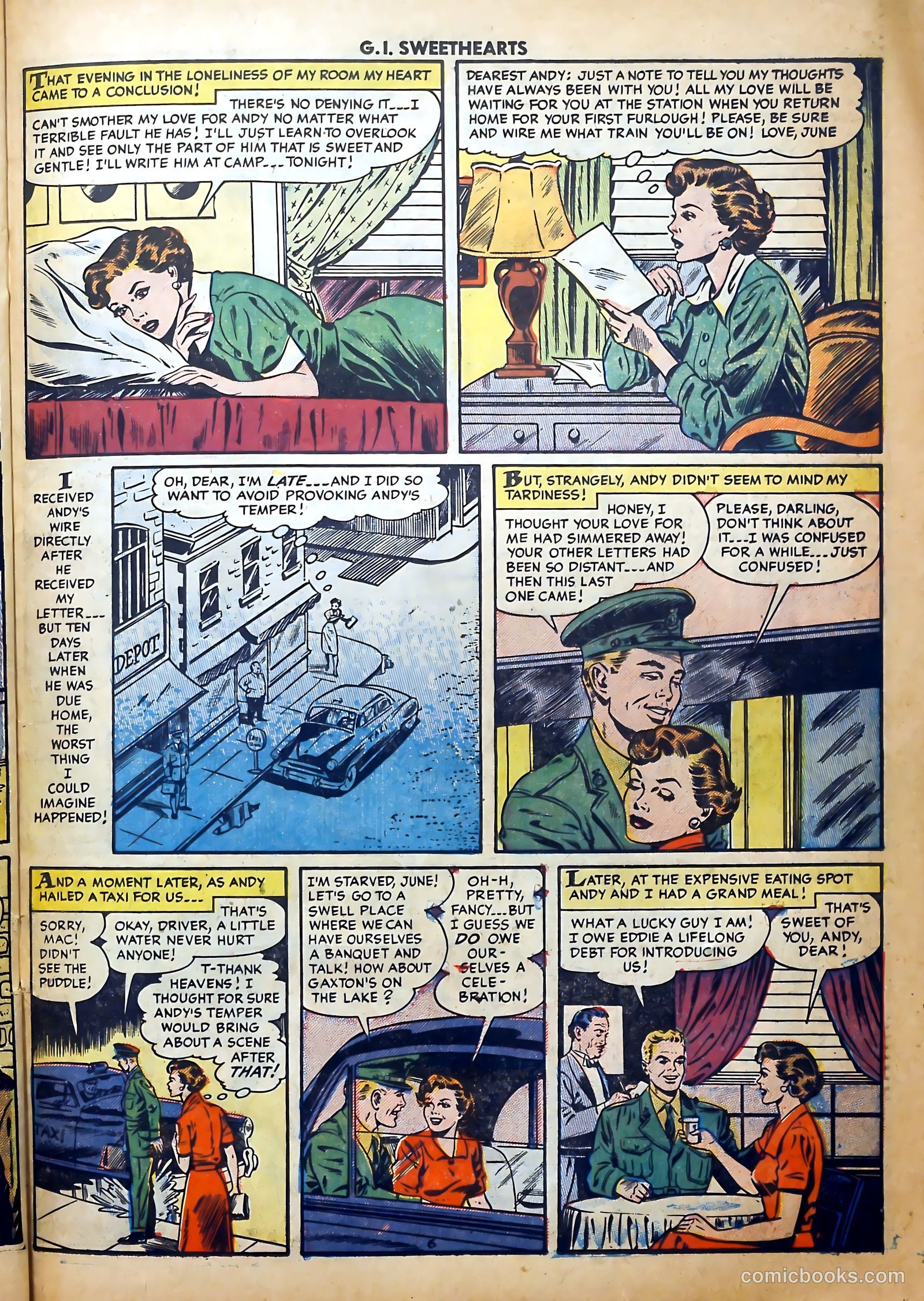 G.I. Sweethearts #43 — page 23 of 36