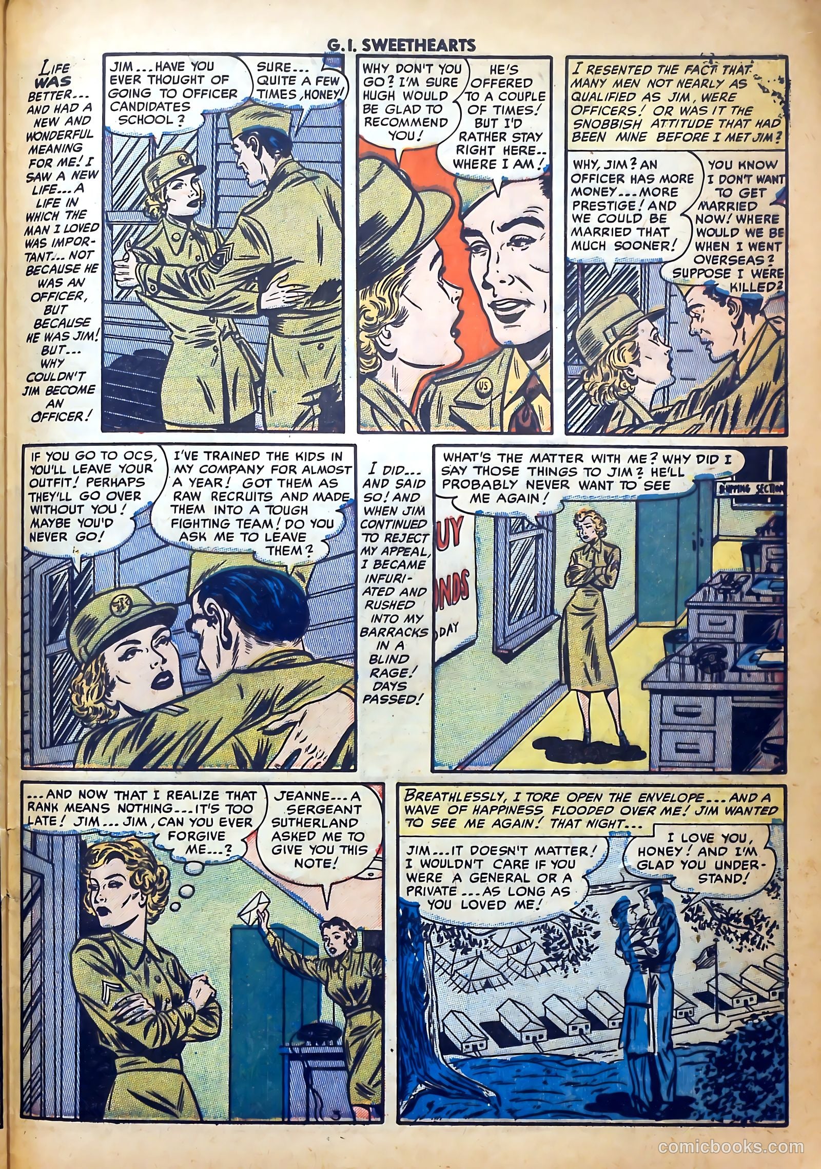 G.I. Sweethearts #43 — page 29 of 36