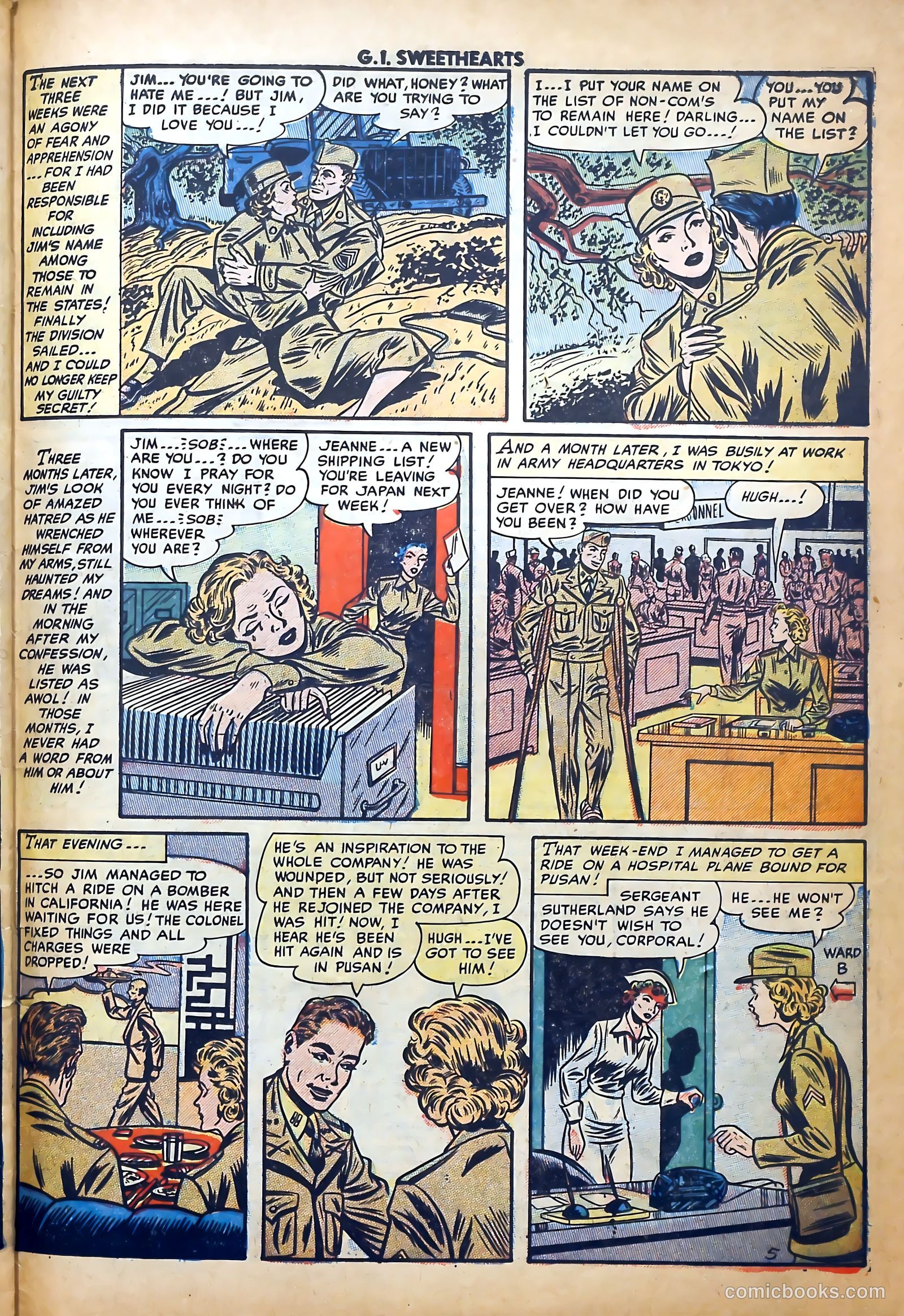 G.I. Sweethearts #43 — page 31 of 36