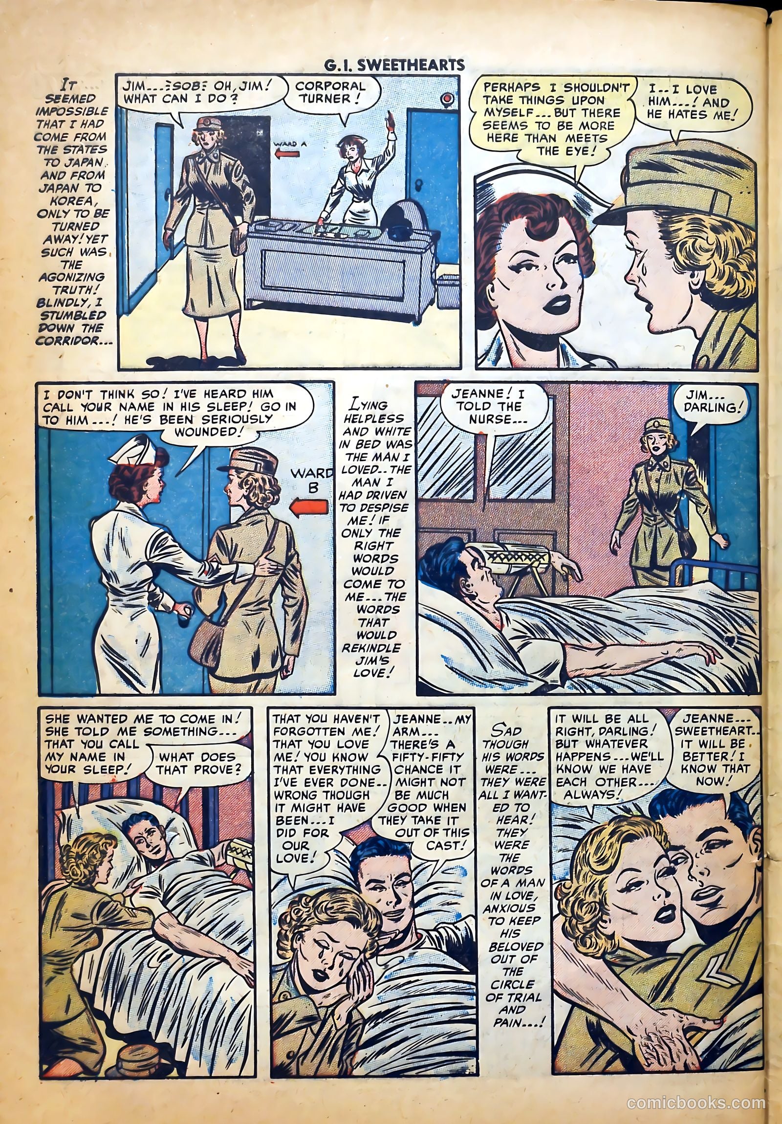G.I. Sweethearts #43 — page 32 of 36