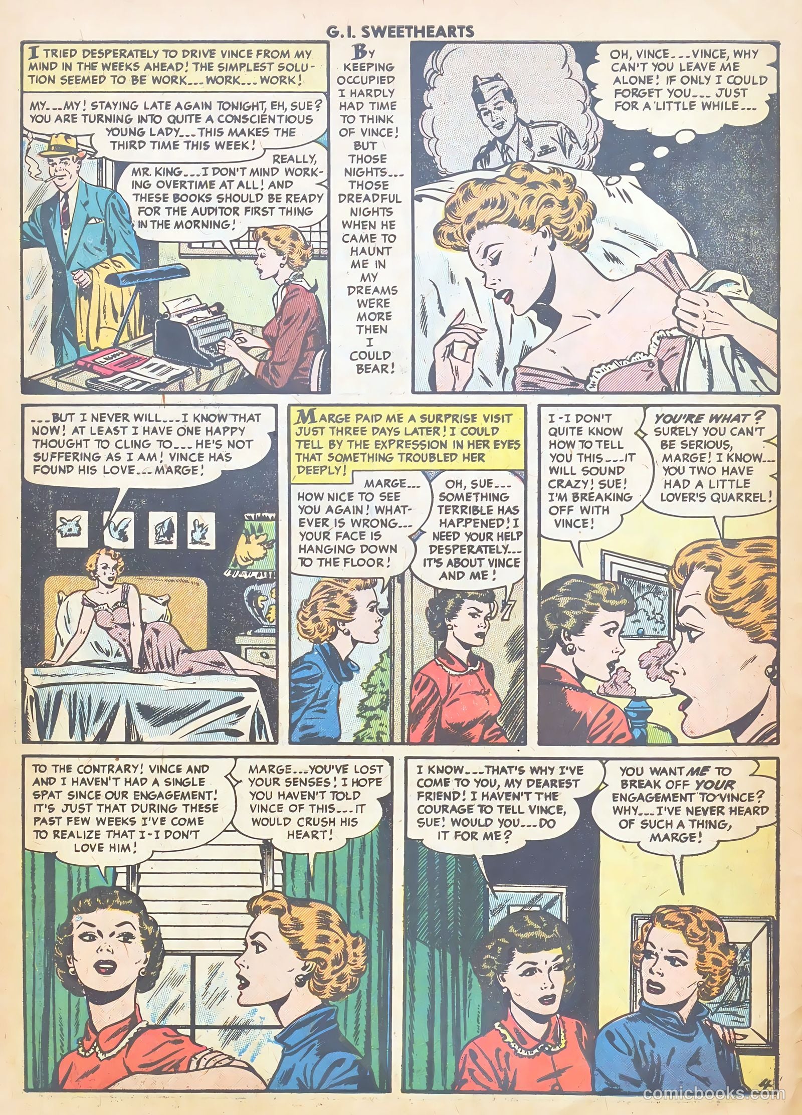 G.I. Sweethearts #44 — page 6 of 37