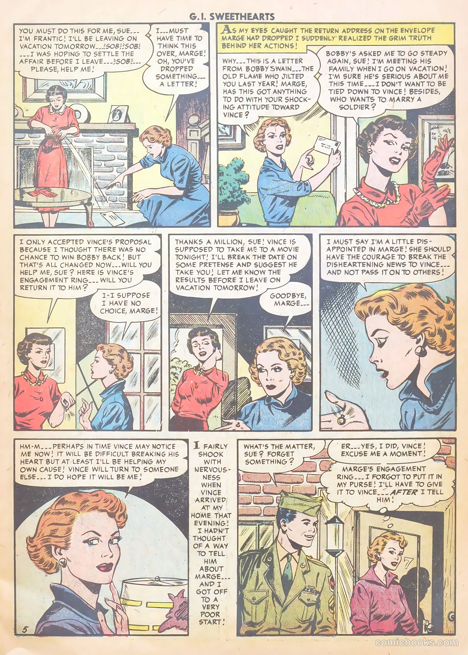 G.I. Sweethearts #44 — page 7 of 37