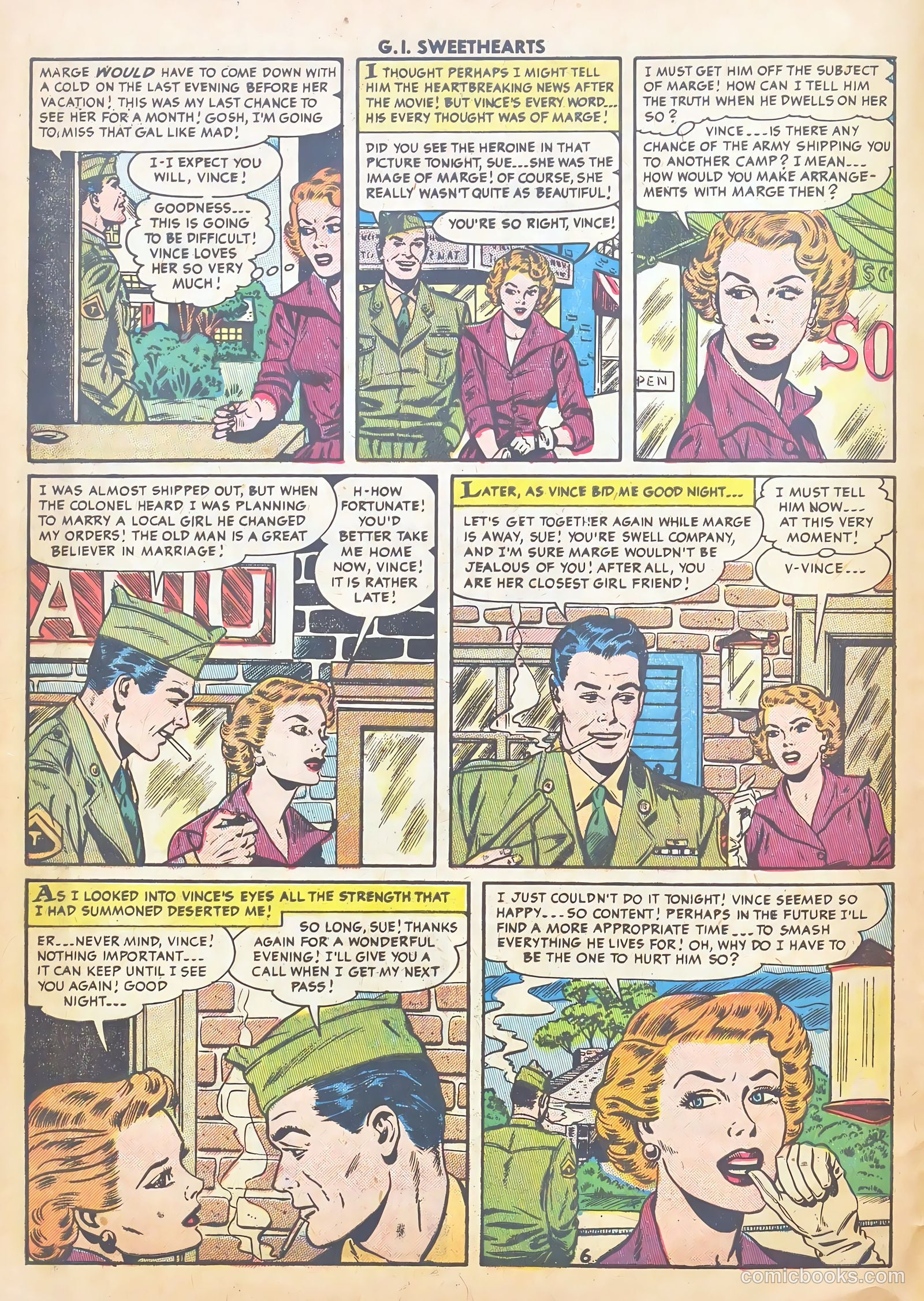 G.I. Sweethearts #44 — page 8 of 37
