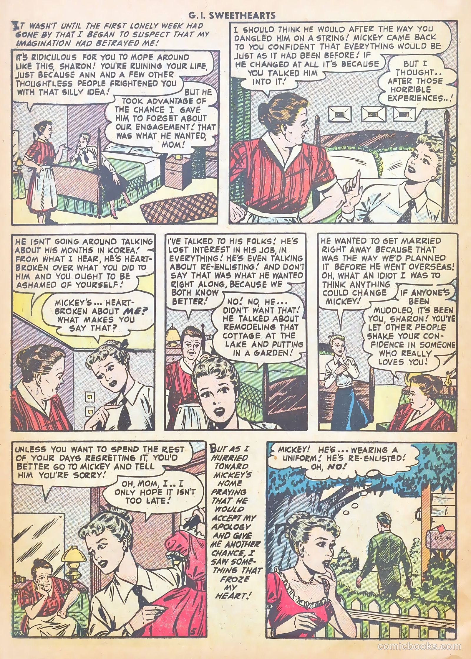 G.I. Sweethearts #44 — page 16 of 37