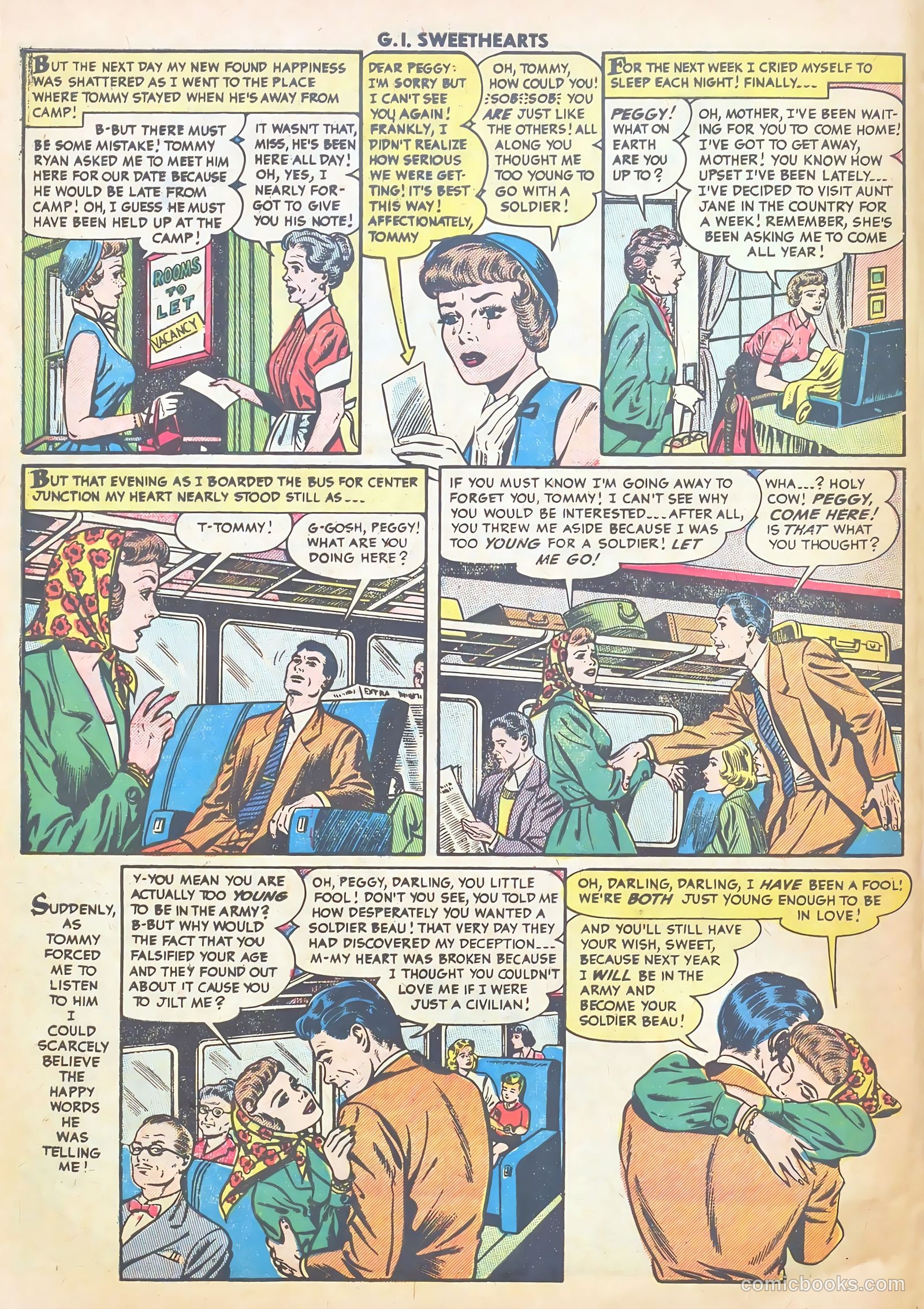 G.I. Sweethearts #44 — page 32 of 37