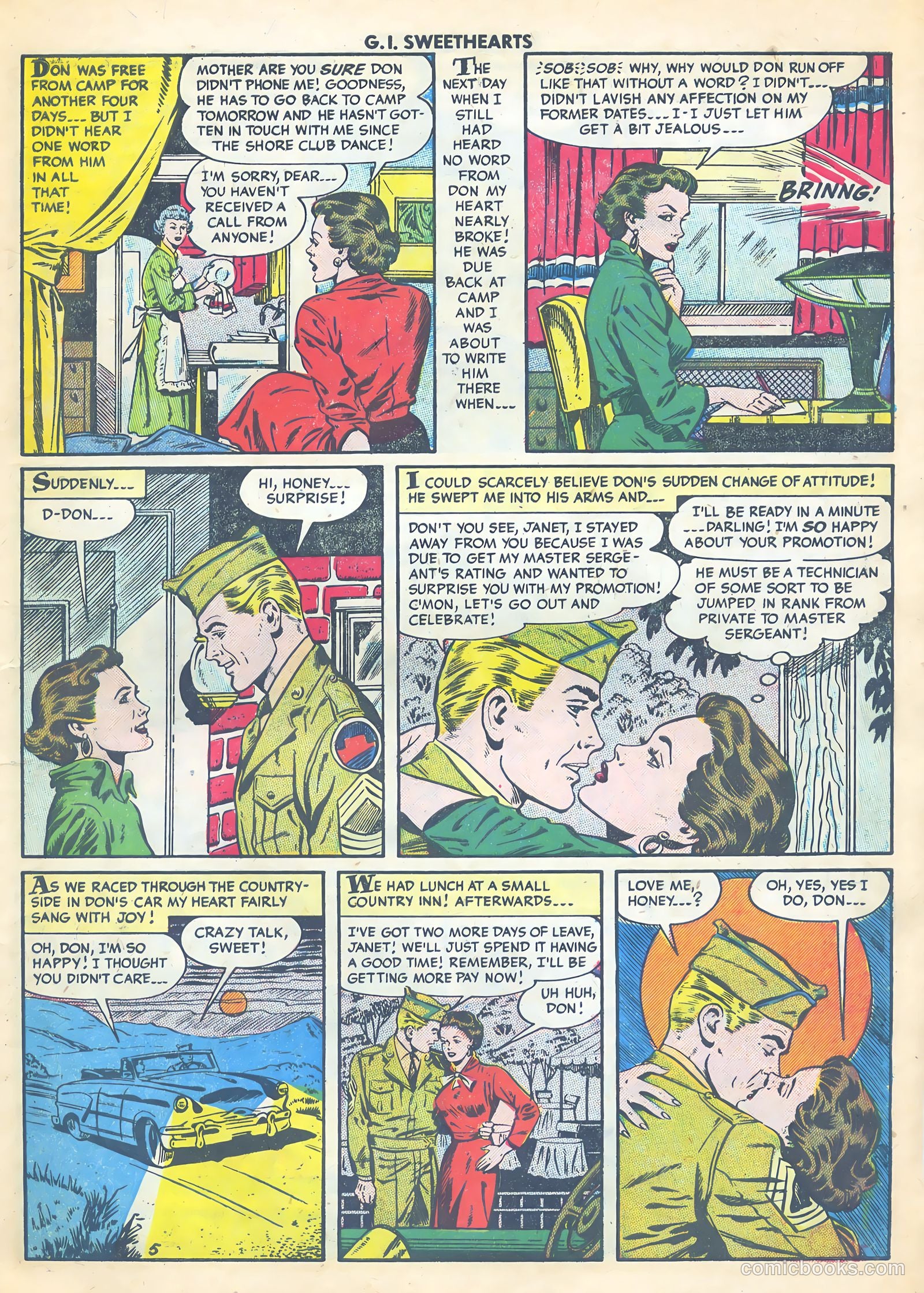 G.I. Sweethearts #45 — page 7 of 37