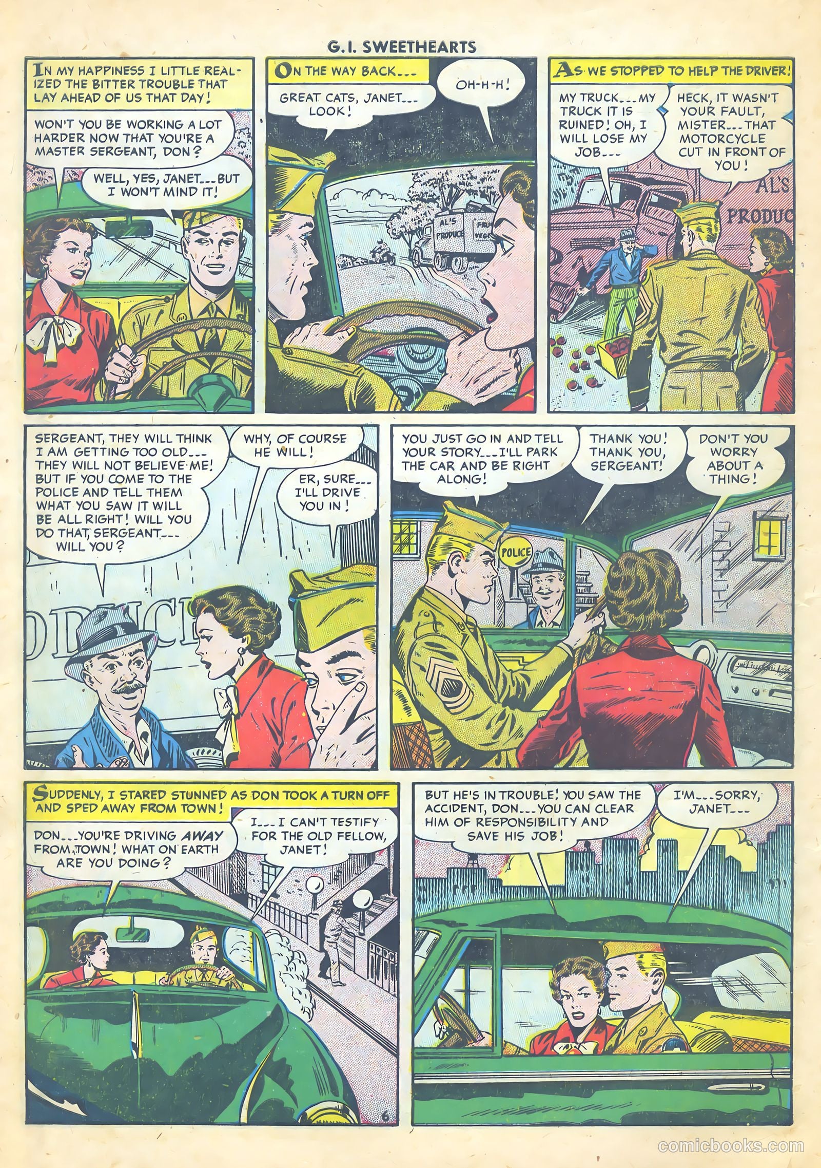 G.I. Sweethearts #45 — page 8 of 37