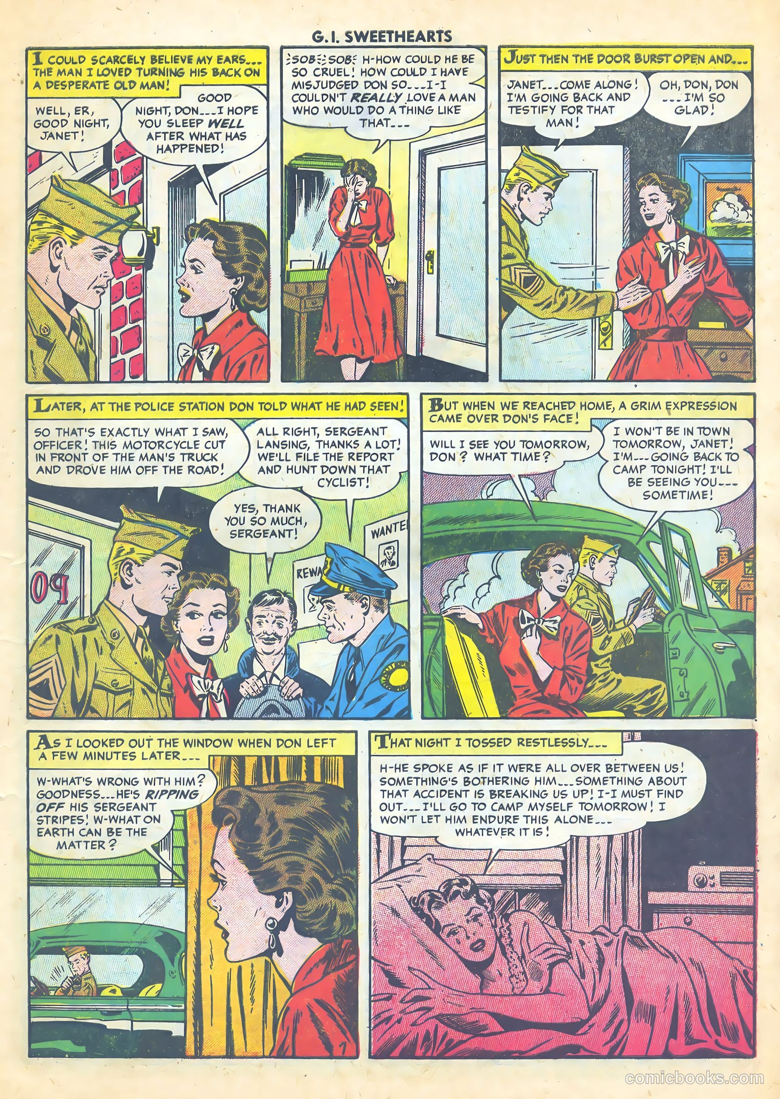 G.I. Sweethearts #45 — page 9 of 37