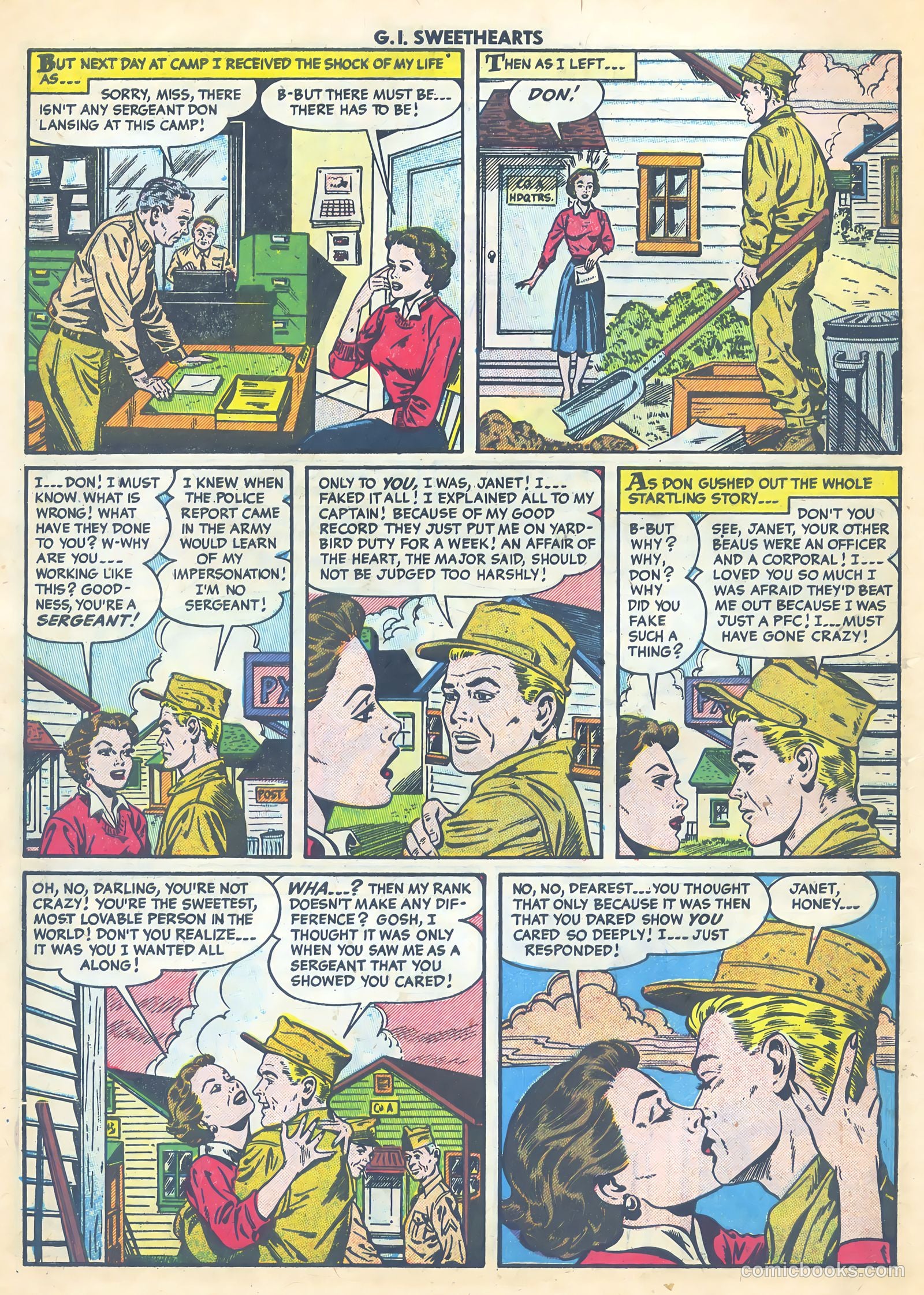 G.I. Sweethearts #45 — page 10 of 37