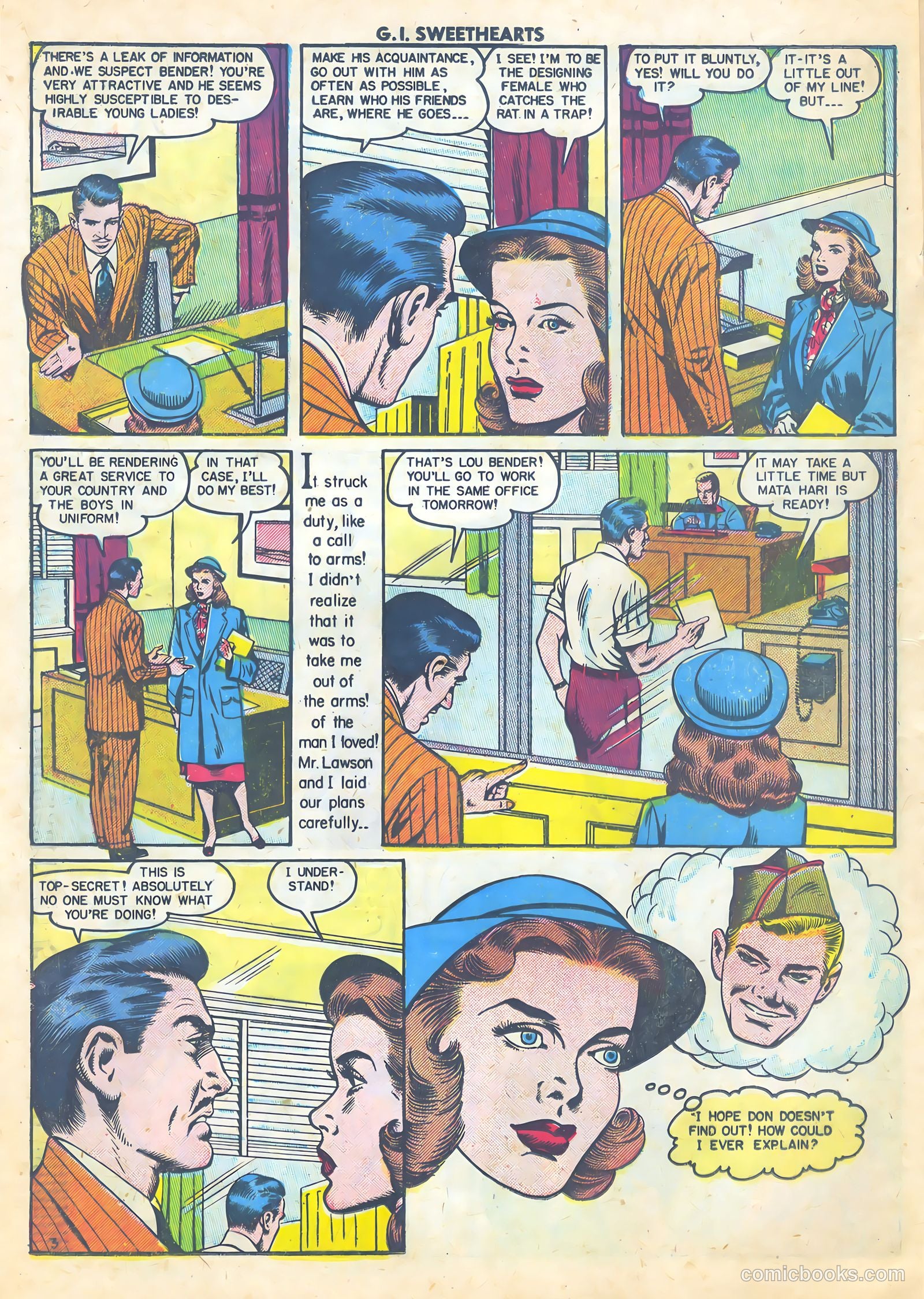 G.I. Sweethearts #45 — page 20 of 37