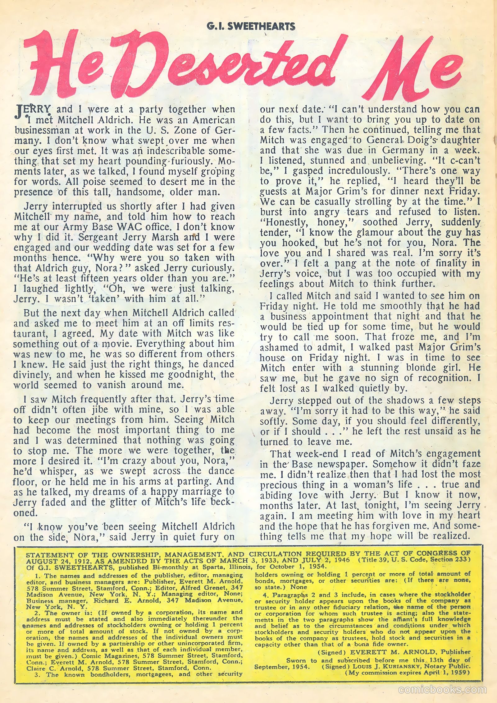 G.I. Sweethearts #45 — page 26 of 37