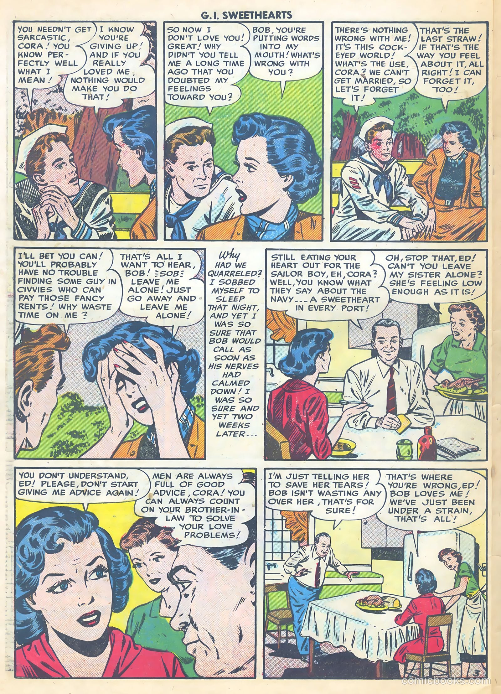 G.I. Sweethearts #45 — page 30 of 37