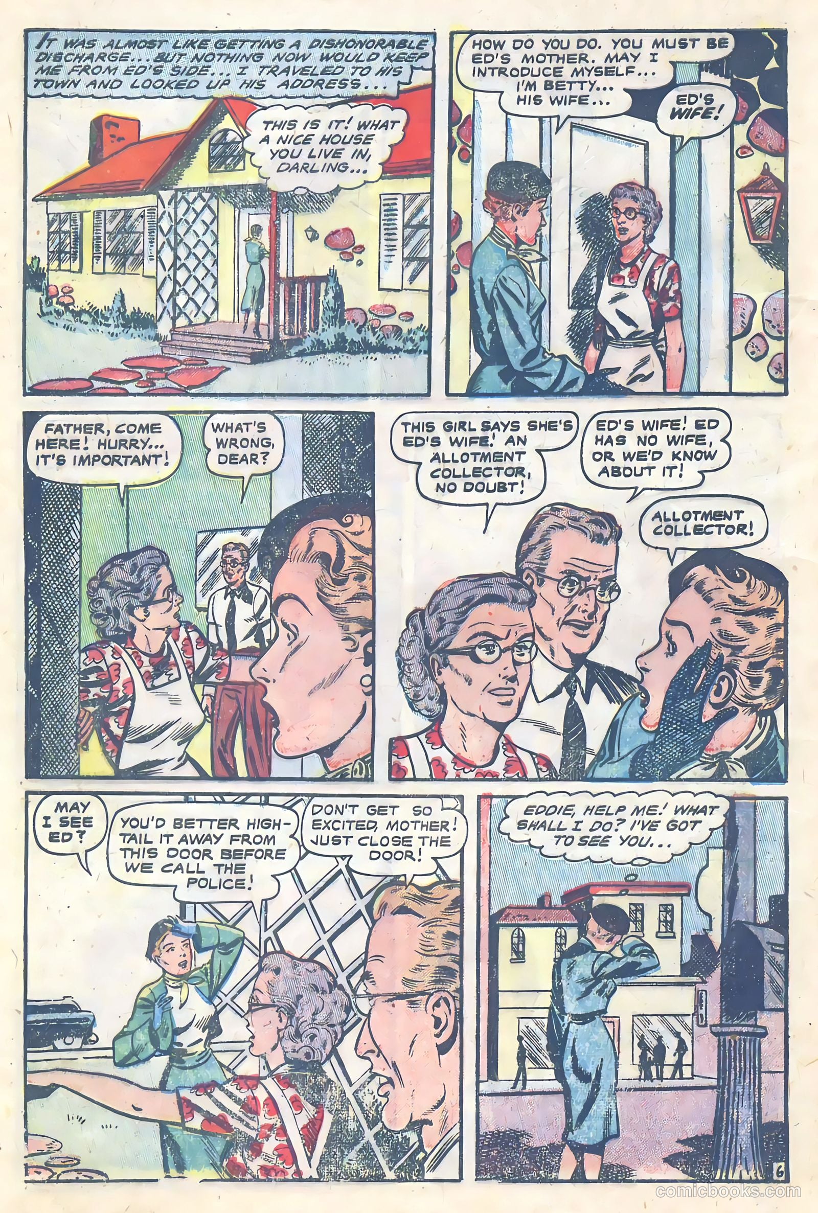 G.I. War Brides #1 — page 8 of 36