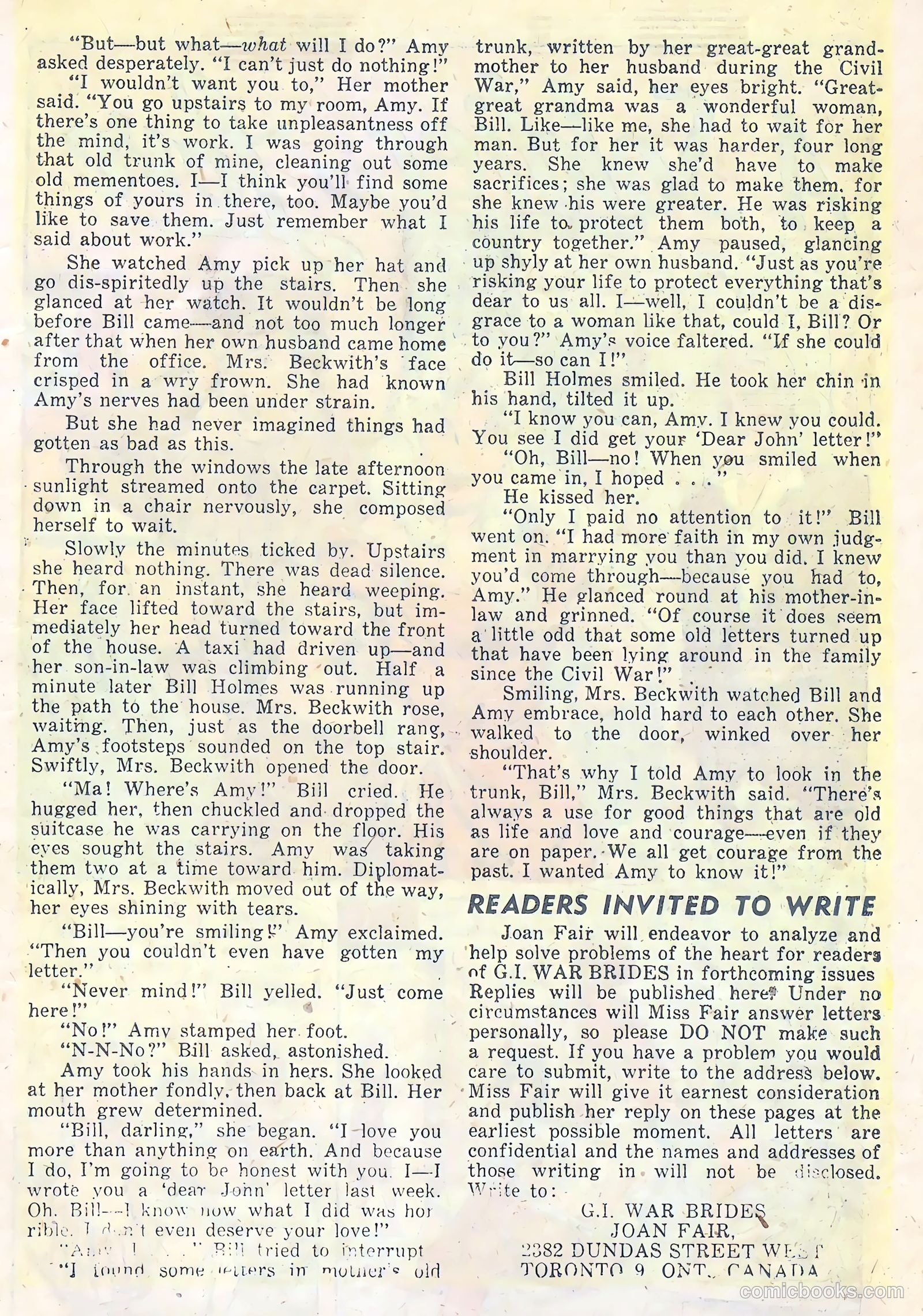 G.I. War Brides #1 — page 19 of 36