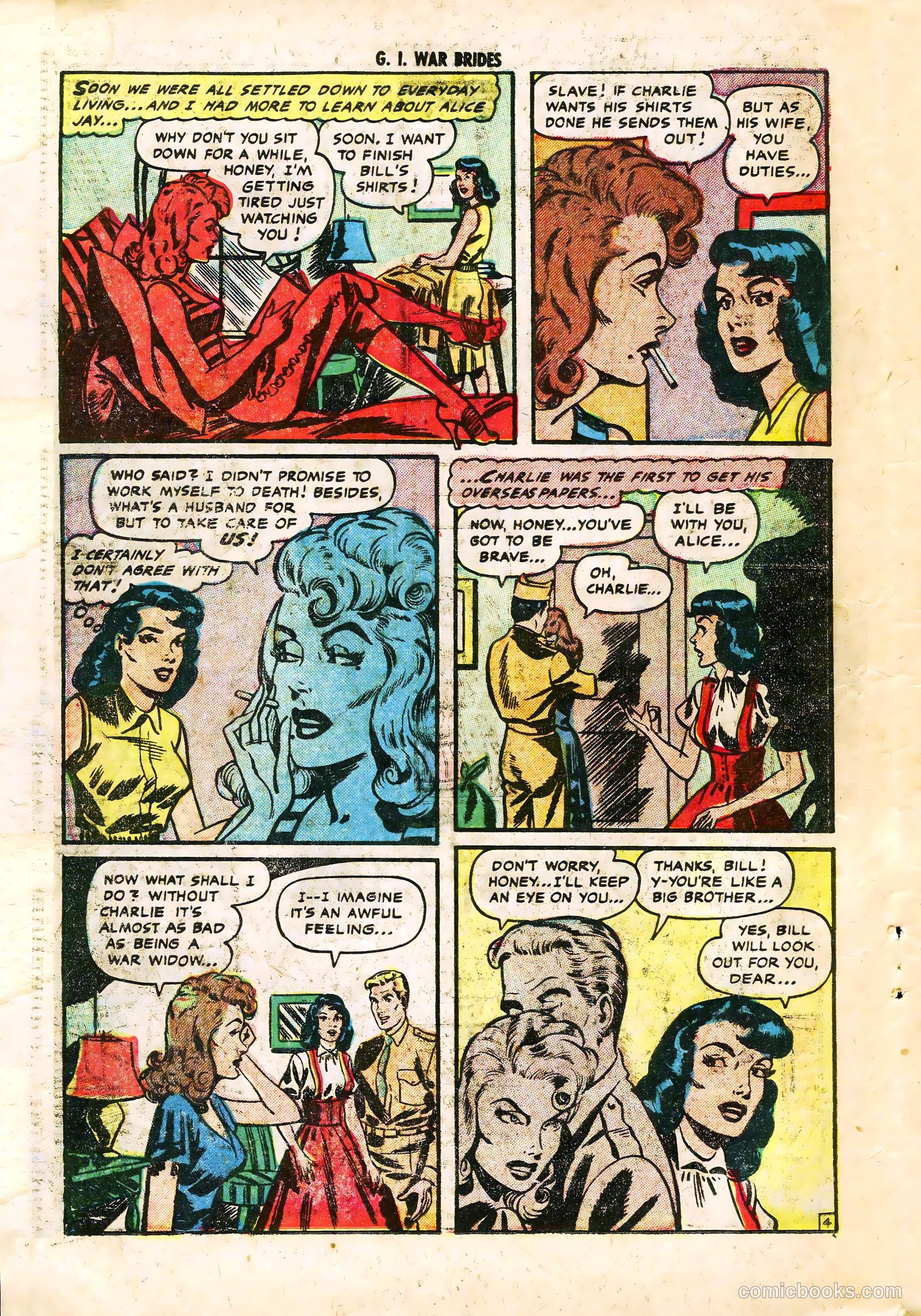 G.I. War Brides #3 — page 14 of 36