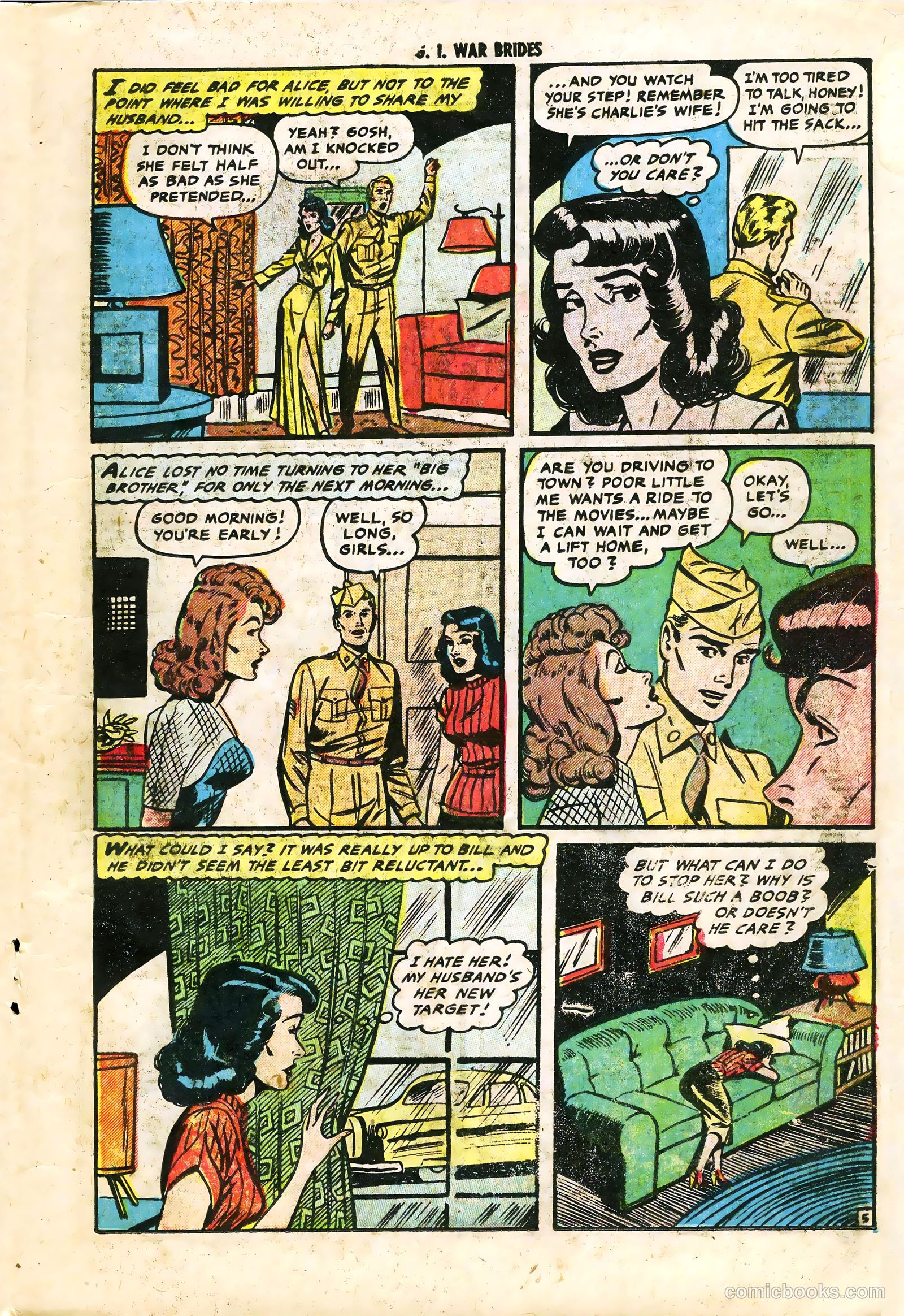 G.I. War Brides #3 — page 15 of 36