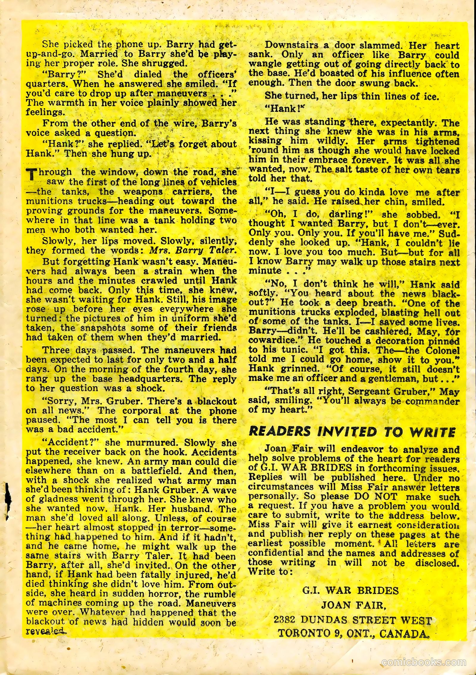 G.I. War Brides #3 — page 19 of 36