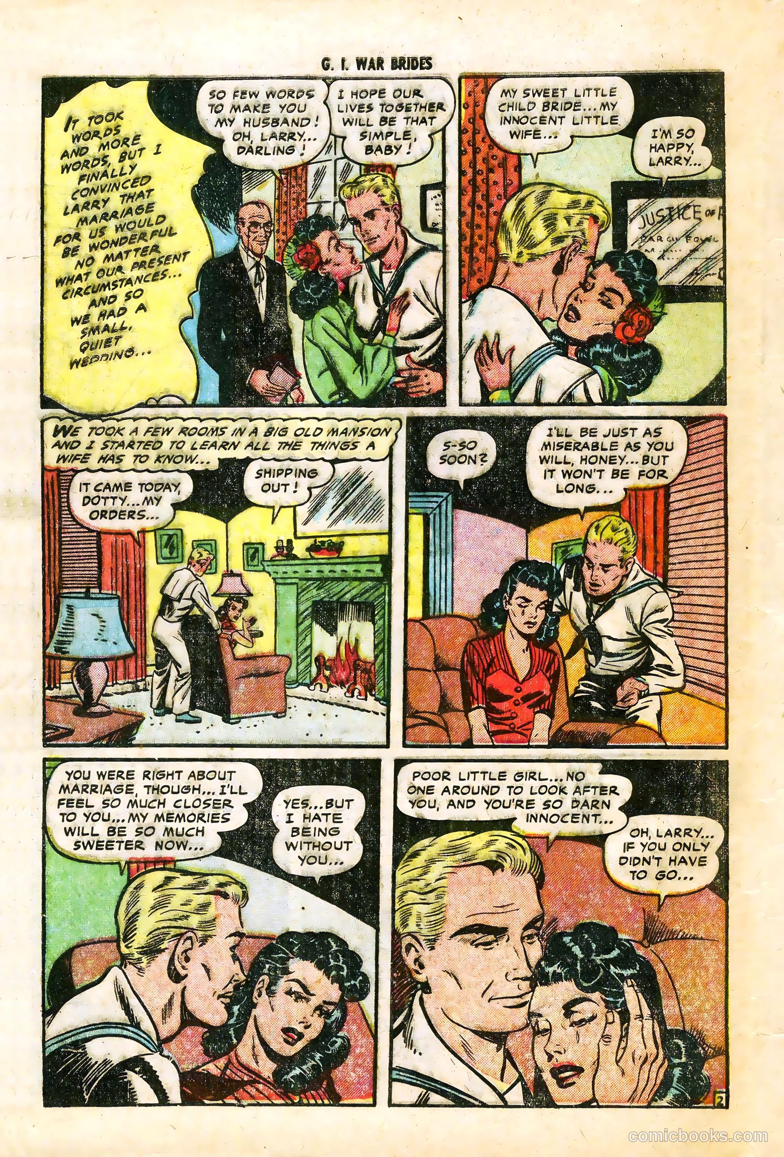 G.I. War Brides #3 — page 28 of 36