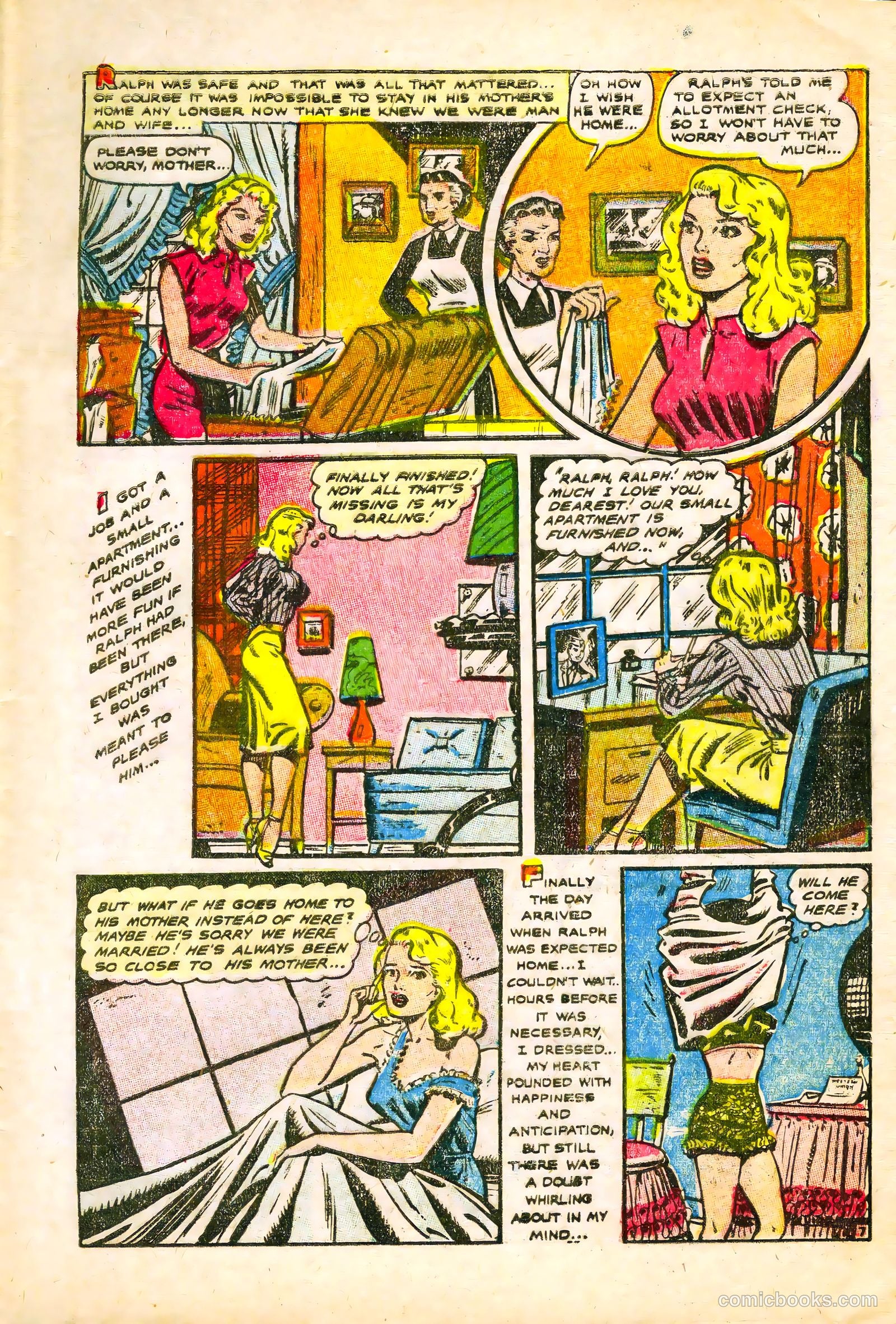 G.I. War Brides #4 — page 9 of 36