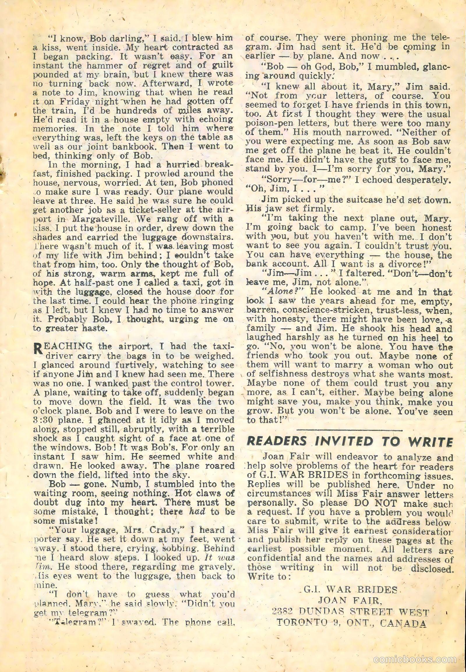 G.I. War Brides #4 — page 19 of 36