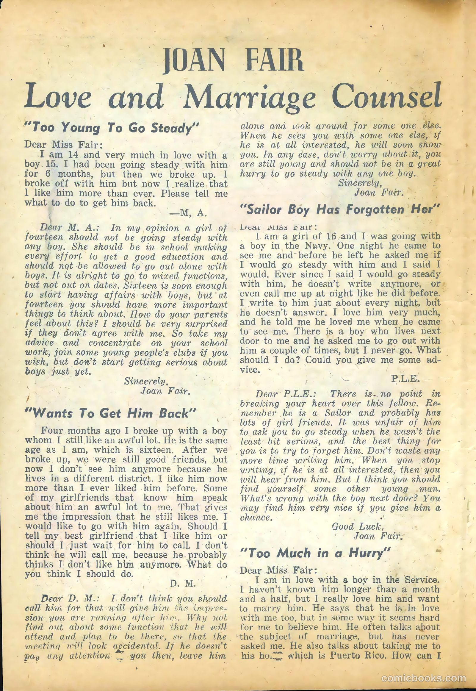 G.I. War Brides #7 — page 18 of 36