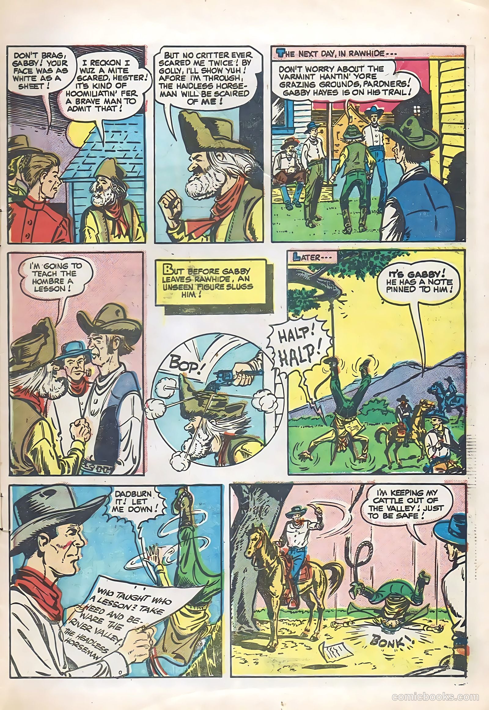Gabby Hayes #53 — page 5 of 36