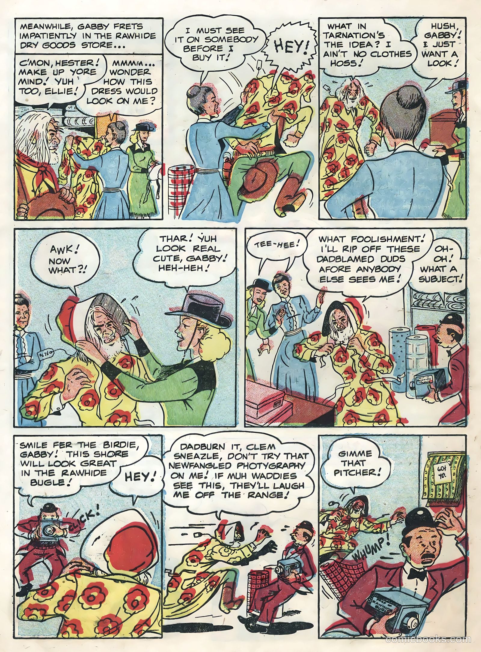 Gabby Hayes #54 — page 16 of 36