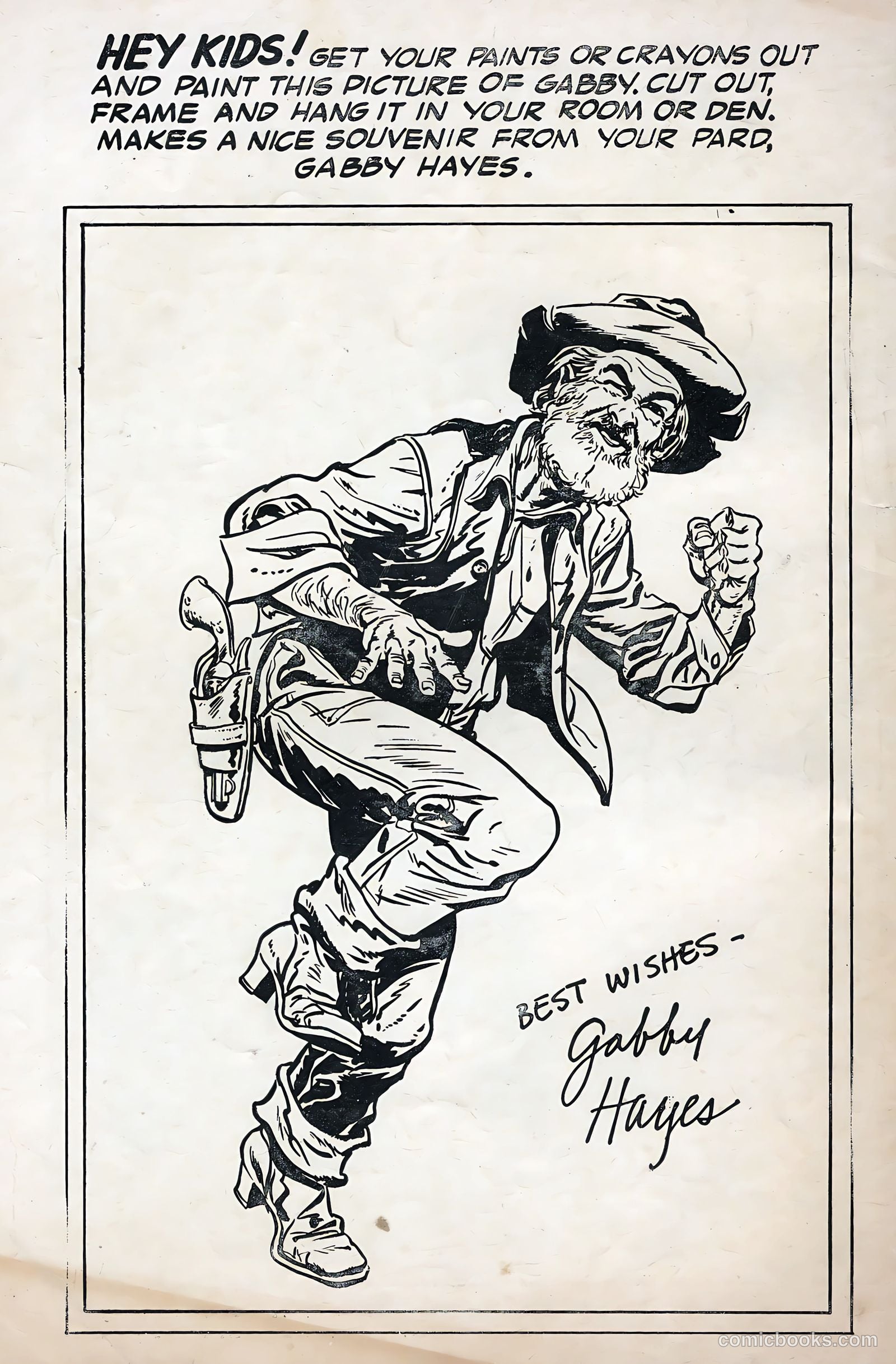 Gabby Hayes #54 — page 36 of 36