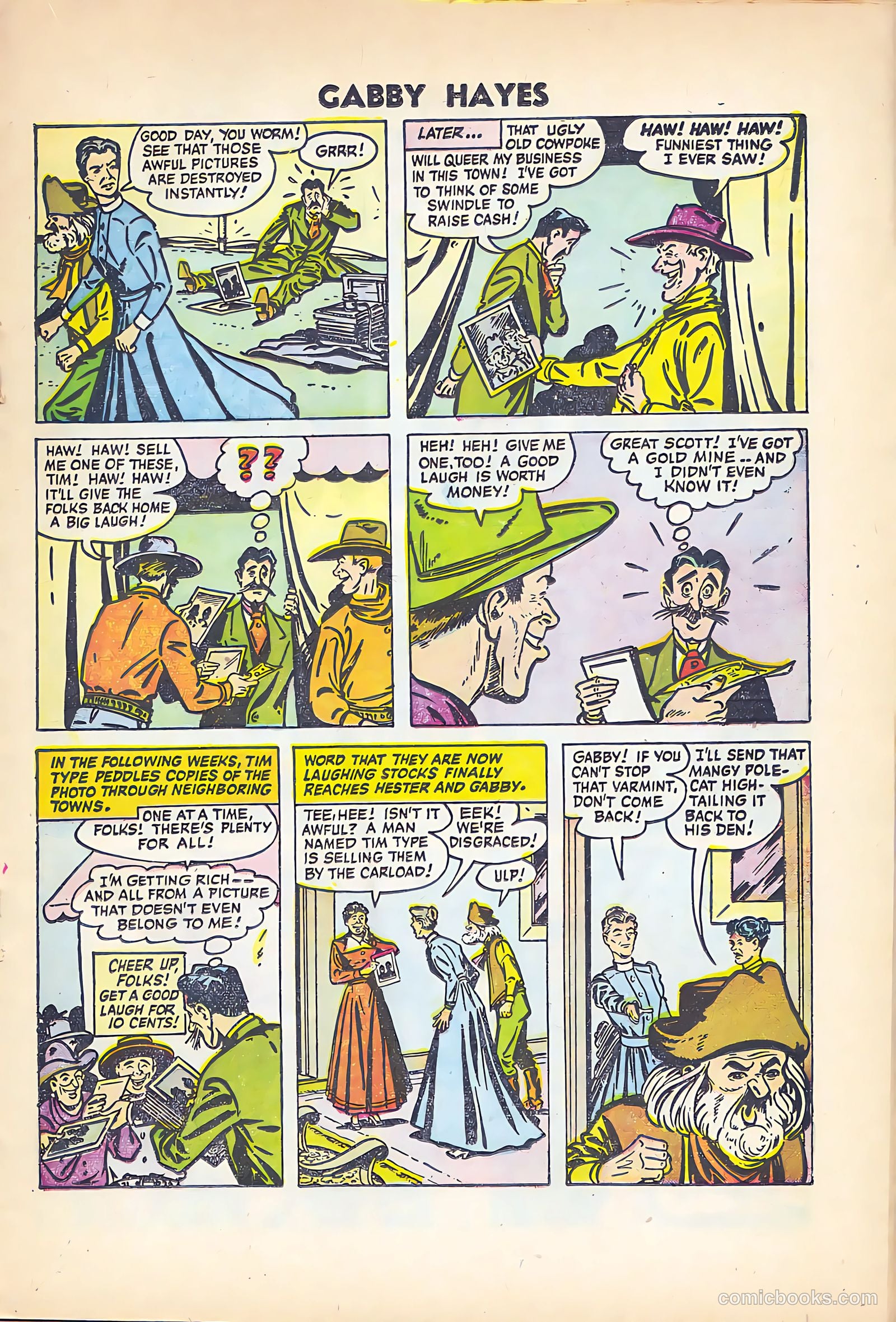 Gabby Hayes #55 — page 19 of 36