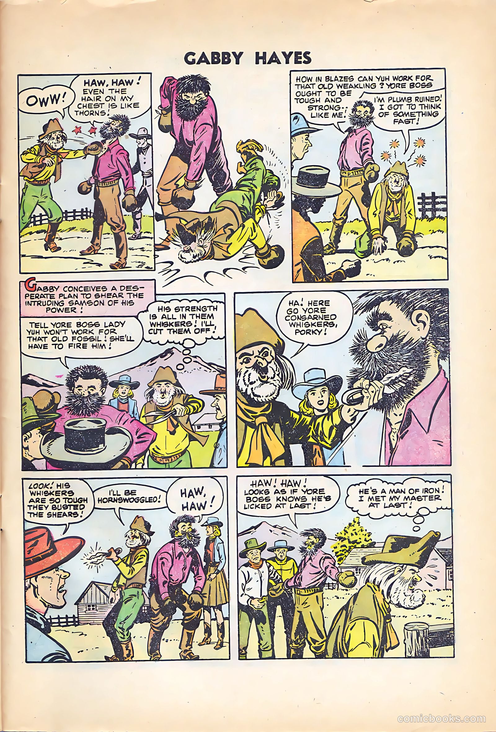 Gabby Hayes #55 — page 31 of 36
