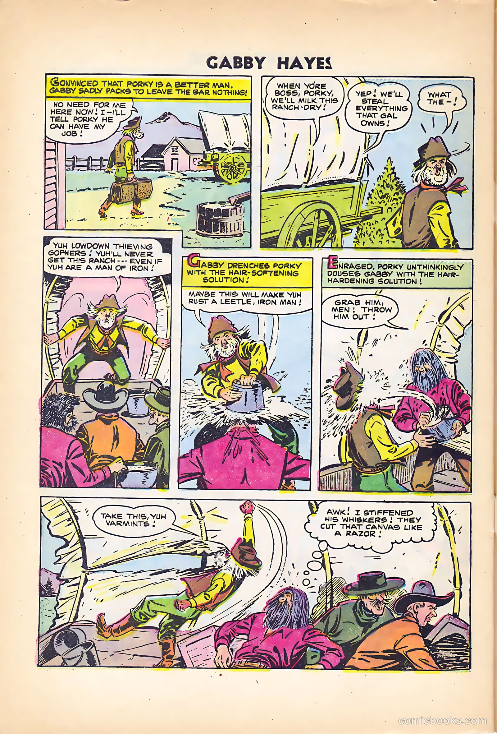 Gabby Hayes #55 — page 32 of 36