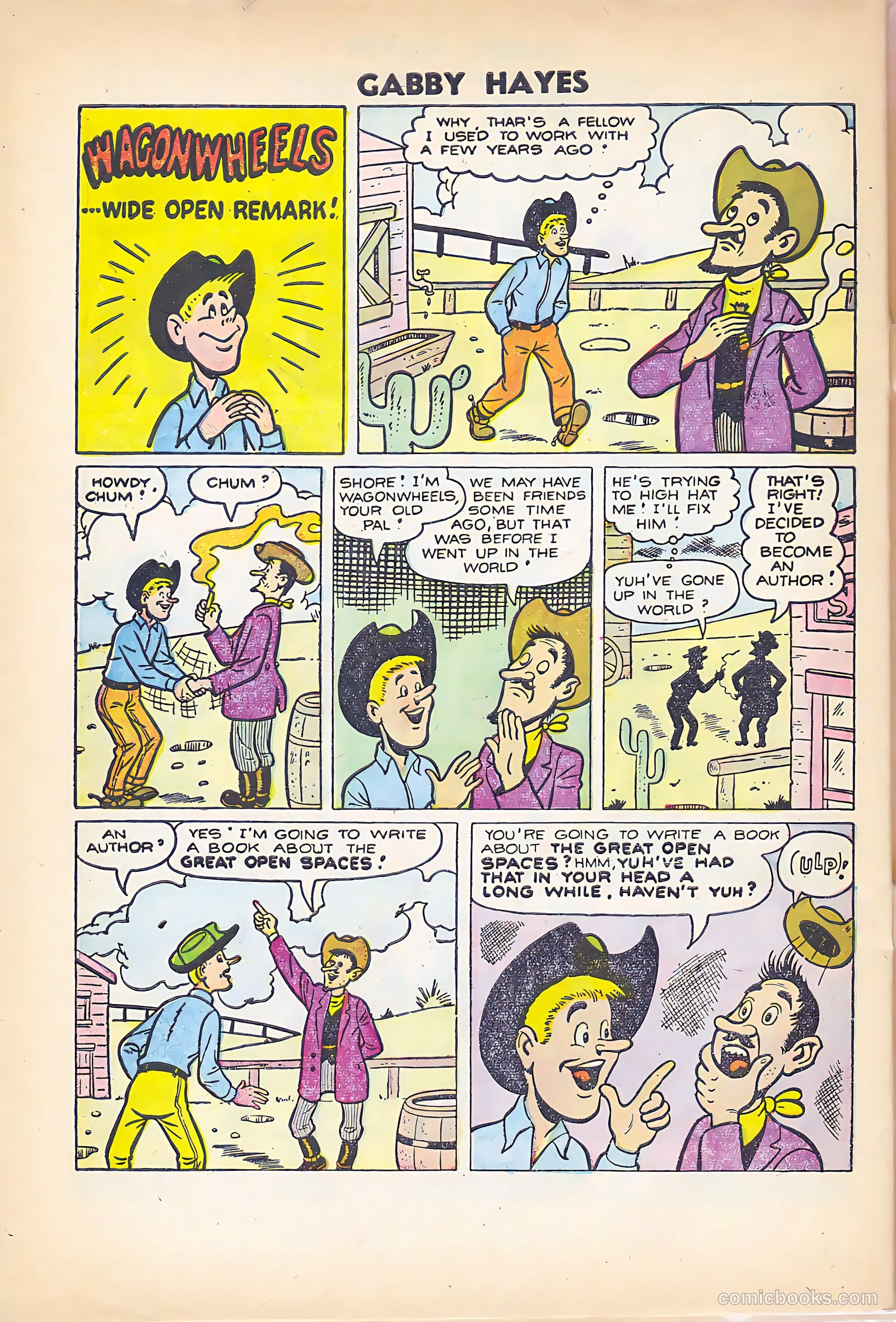Gabby Hayes #55 — page 34 of 36