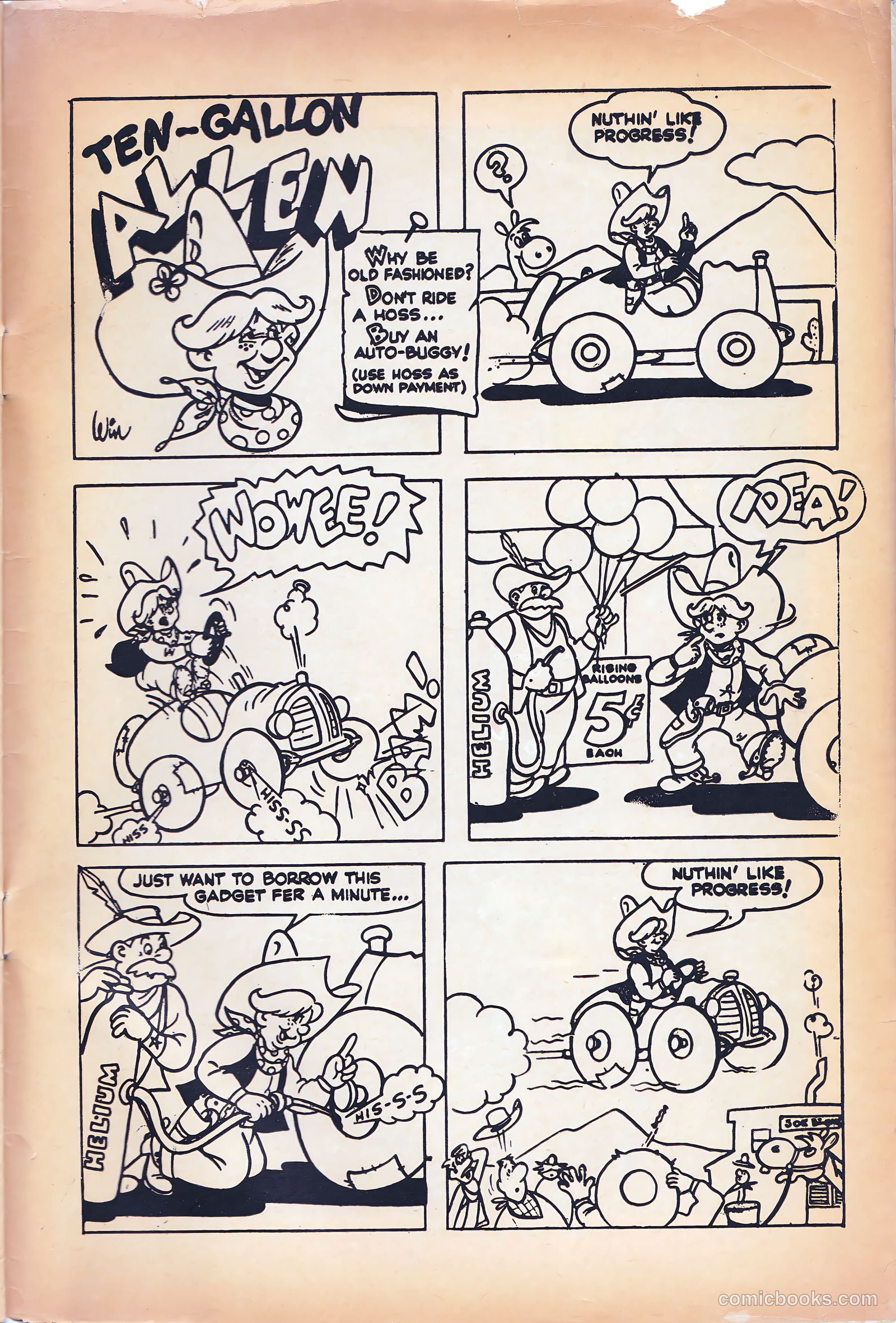 Gabby Hayes #55 — page 35 of 36