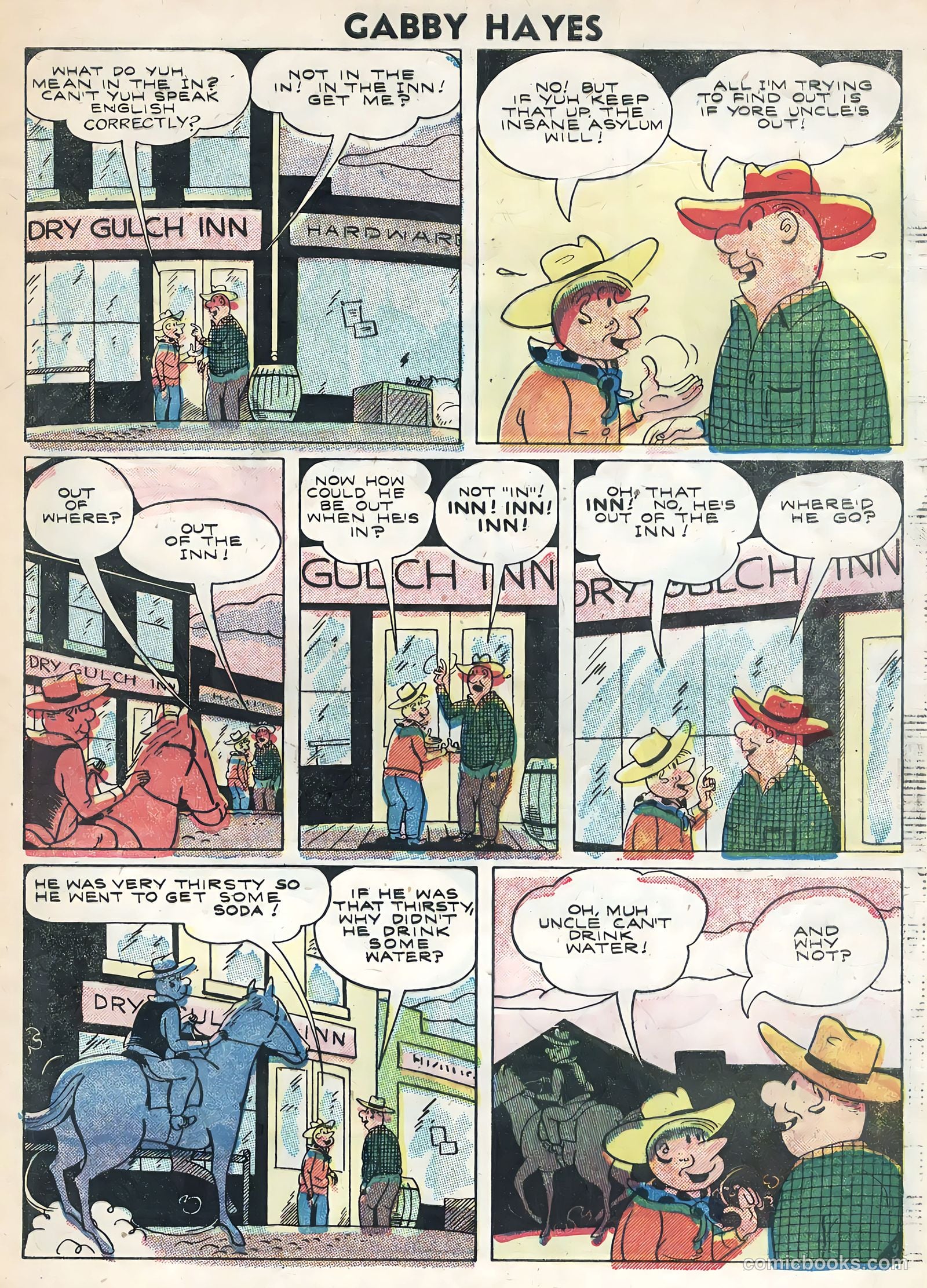 Gabby Hayes #57 — page 33 of 36