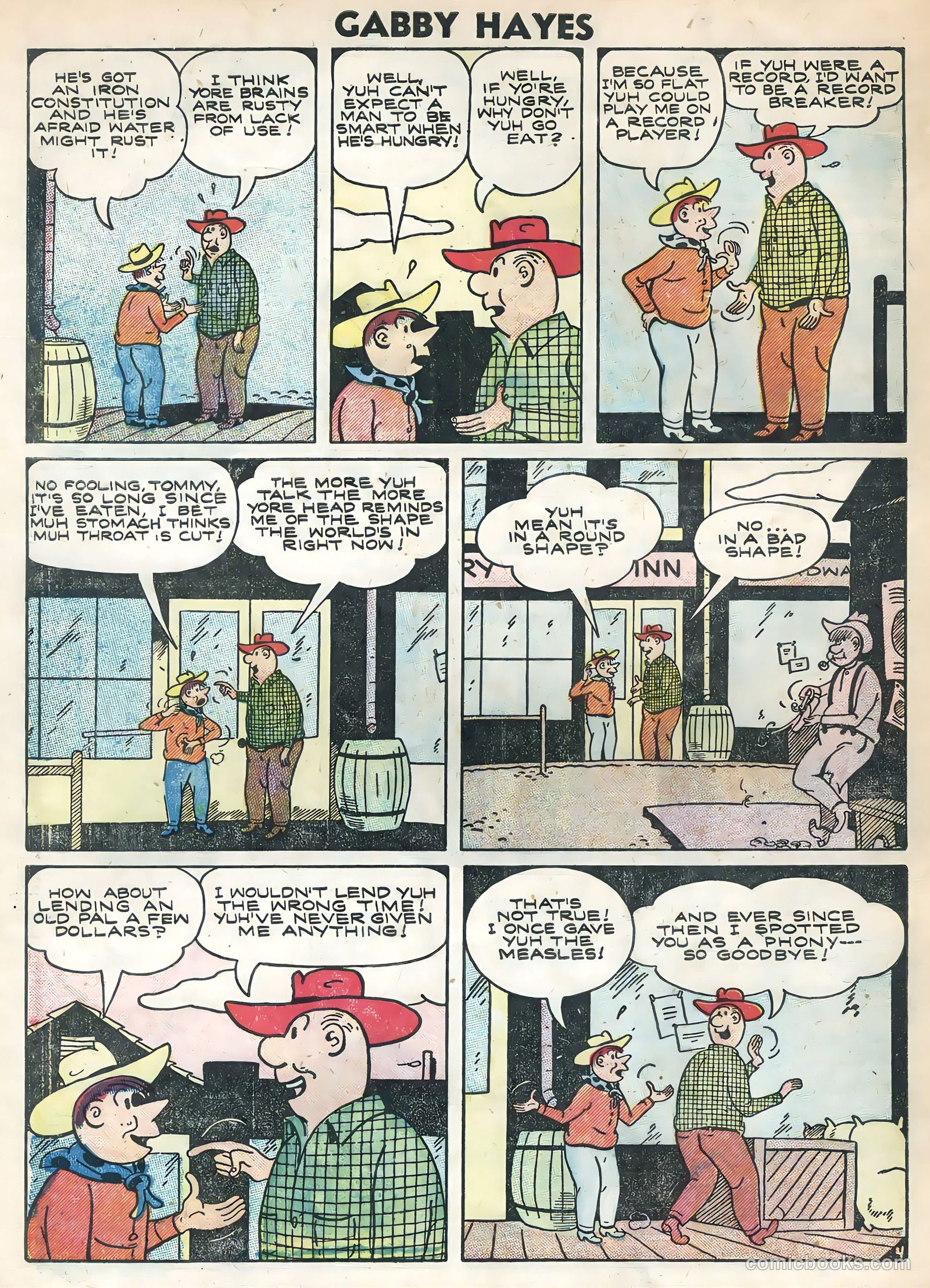 Gabby Hayes #57 — page 34 of 36