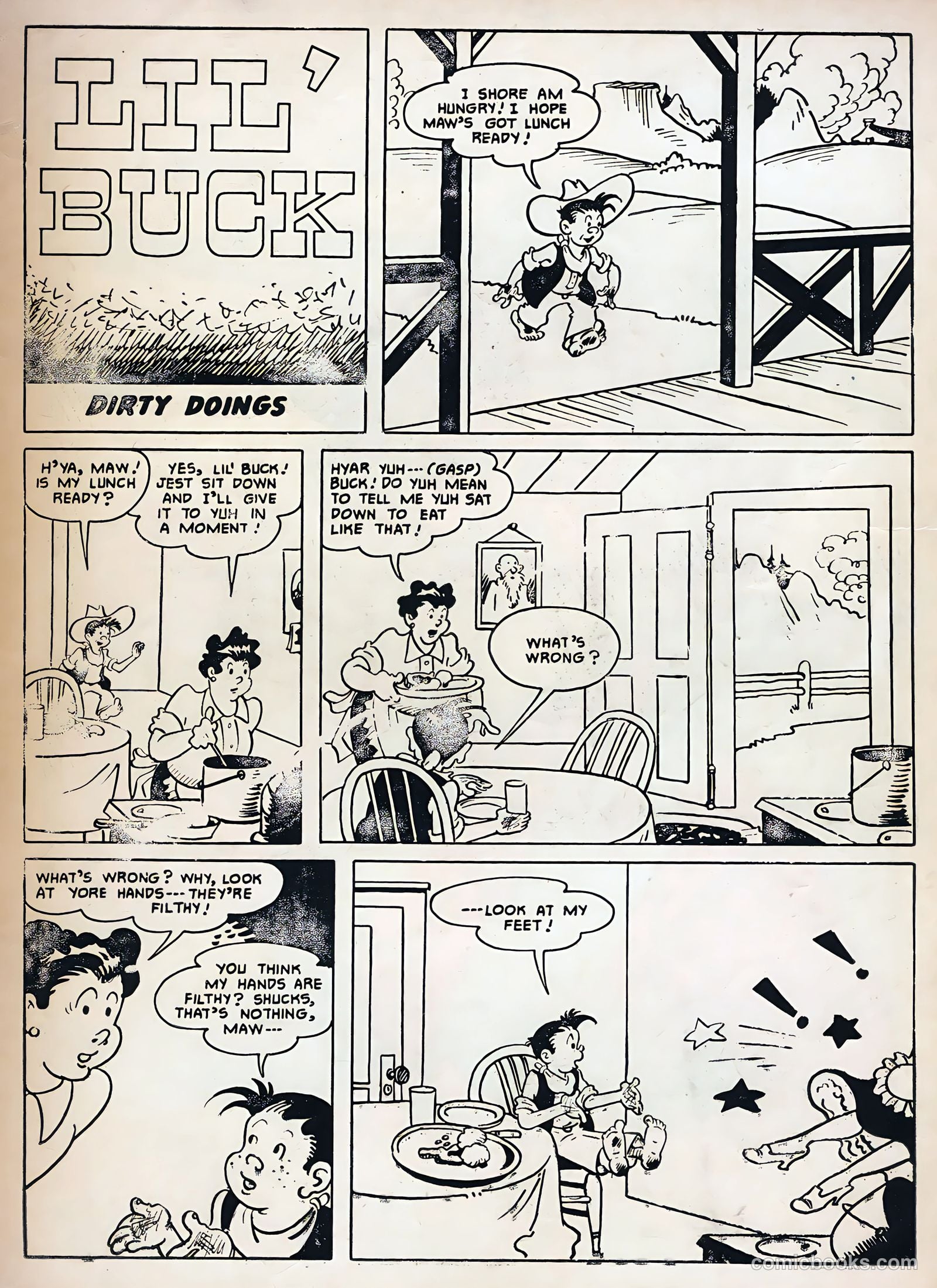 Gabby Hayes #57 — page 35 of 36