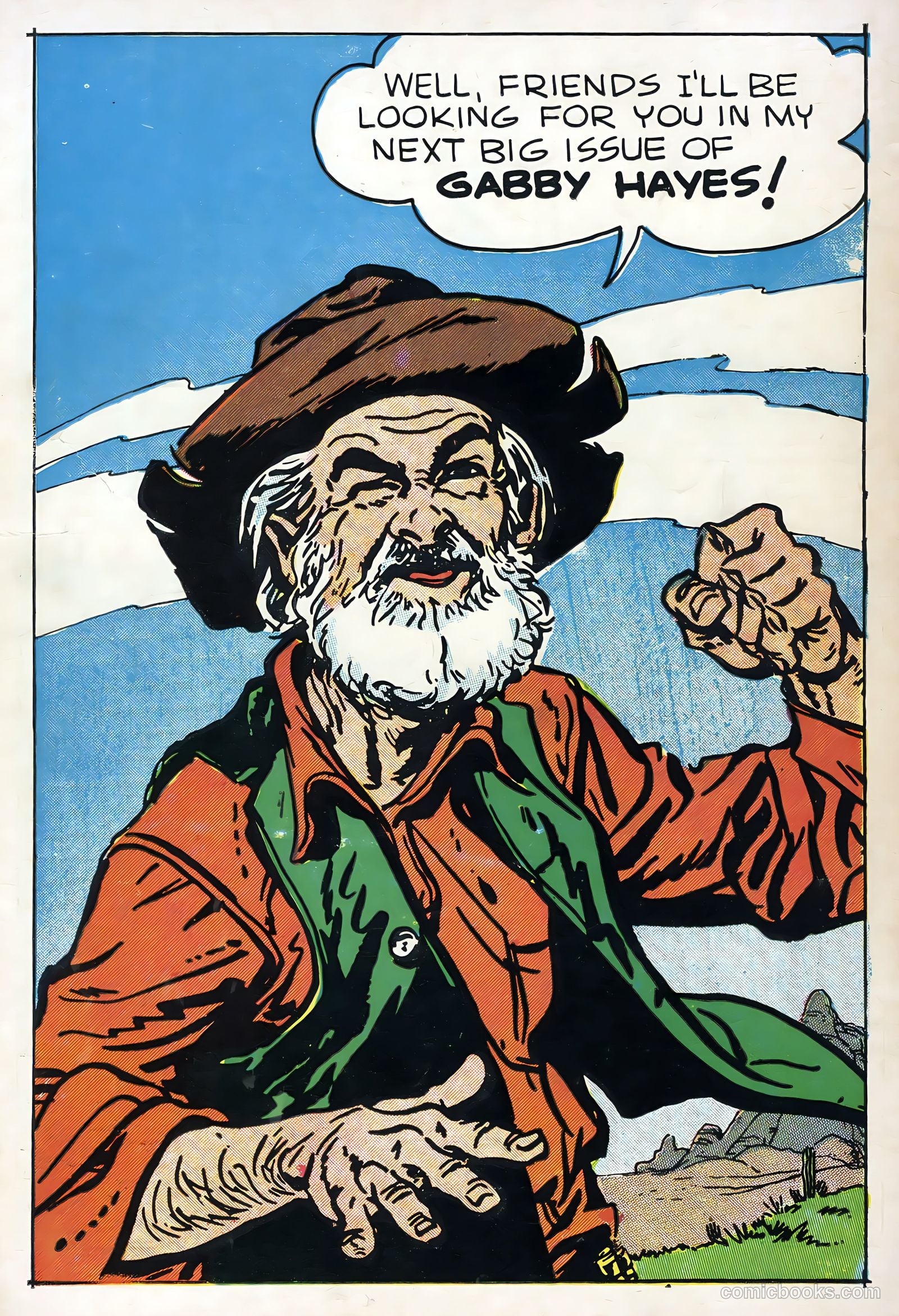 Gabby Hayes #57 — page 36 of 36