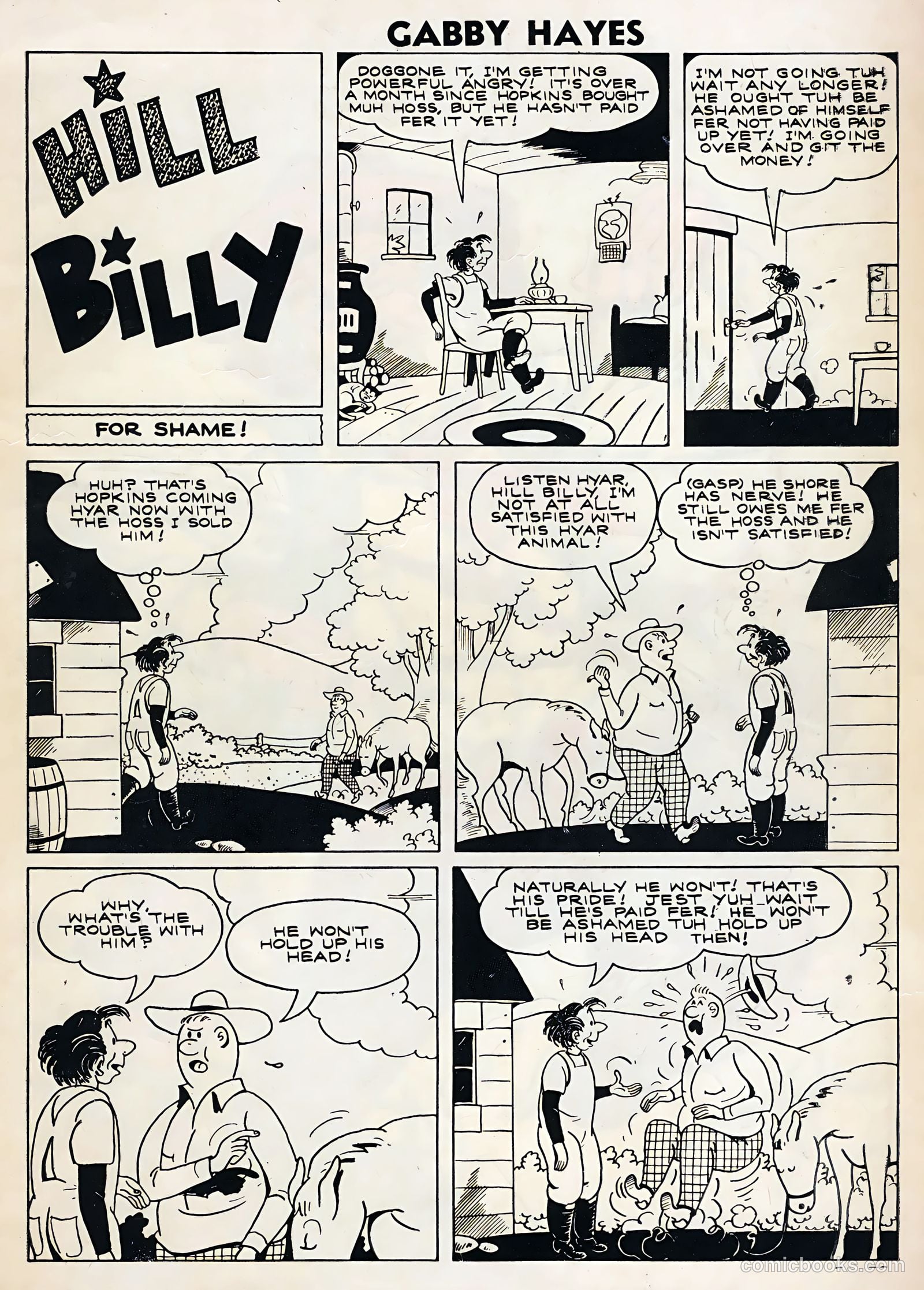 Gabby Hayes #58 — page 35 of 36