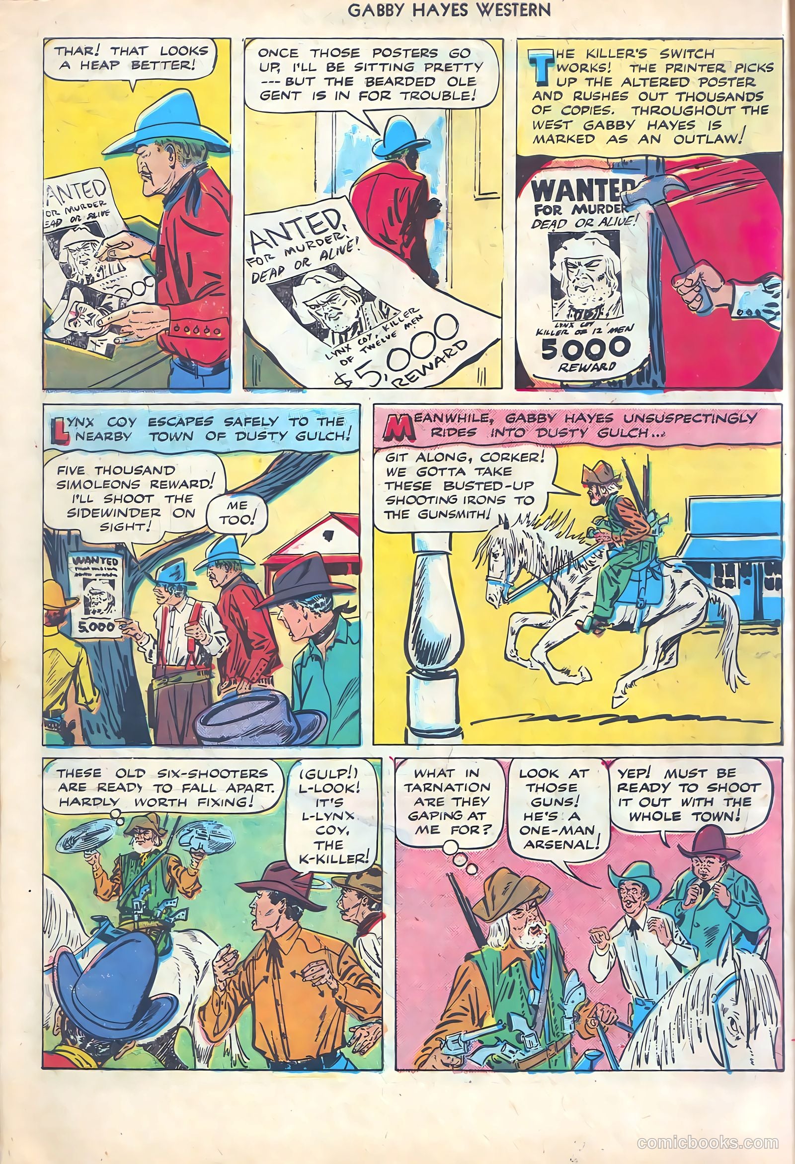 Gabby Hayes Western #1 — page 6 of 52