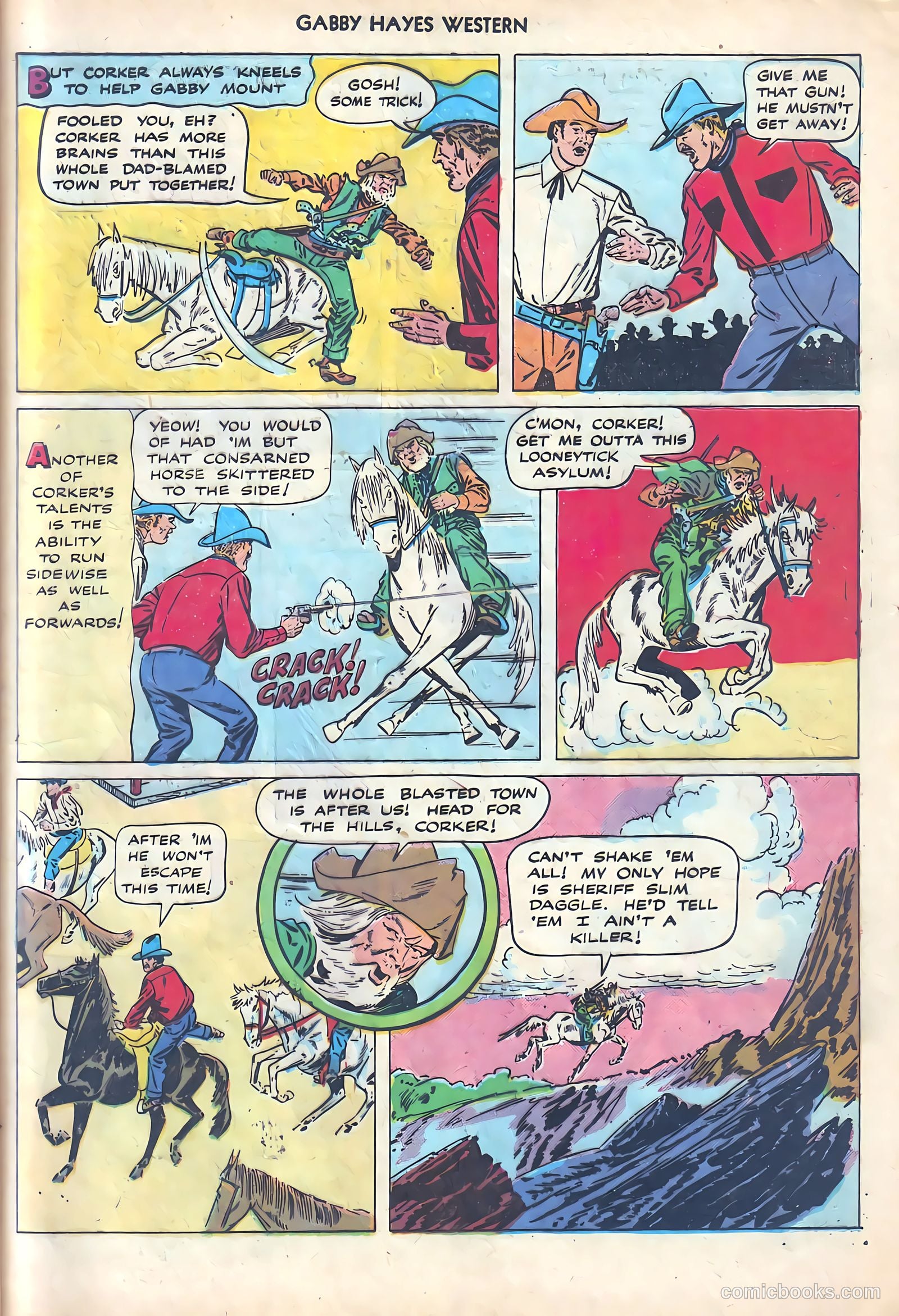 Gabby Hayes Western #1 — page 9 of 52